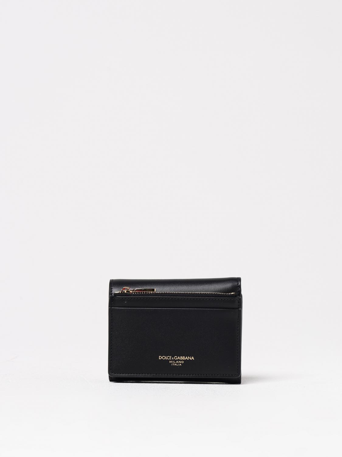 DOLCE & GABBANA CARTERA: Cartera DG Dolce & Gabbana de piel, Negro - Img 3