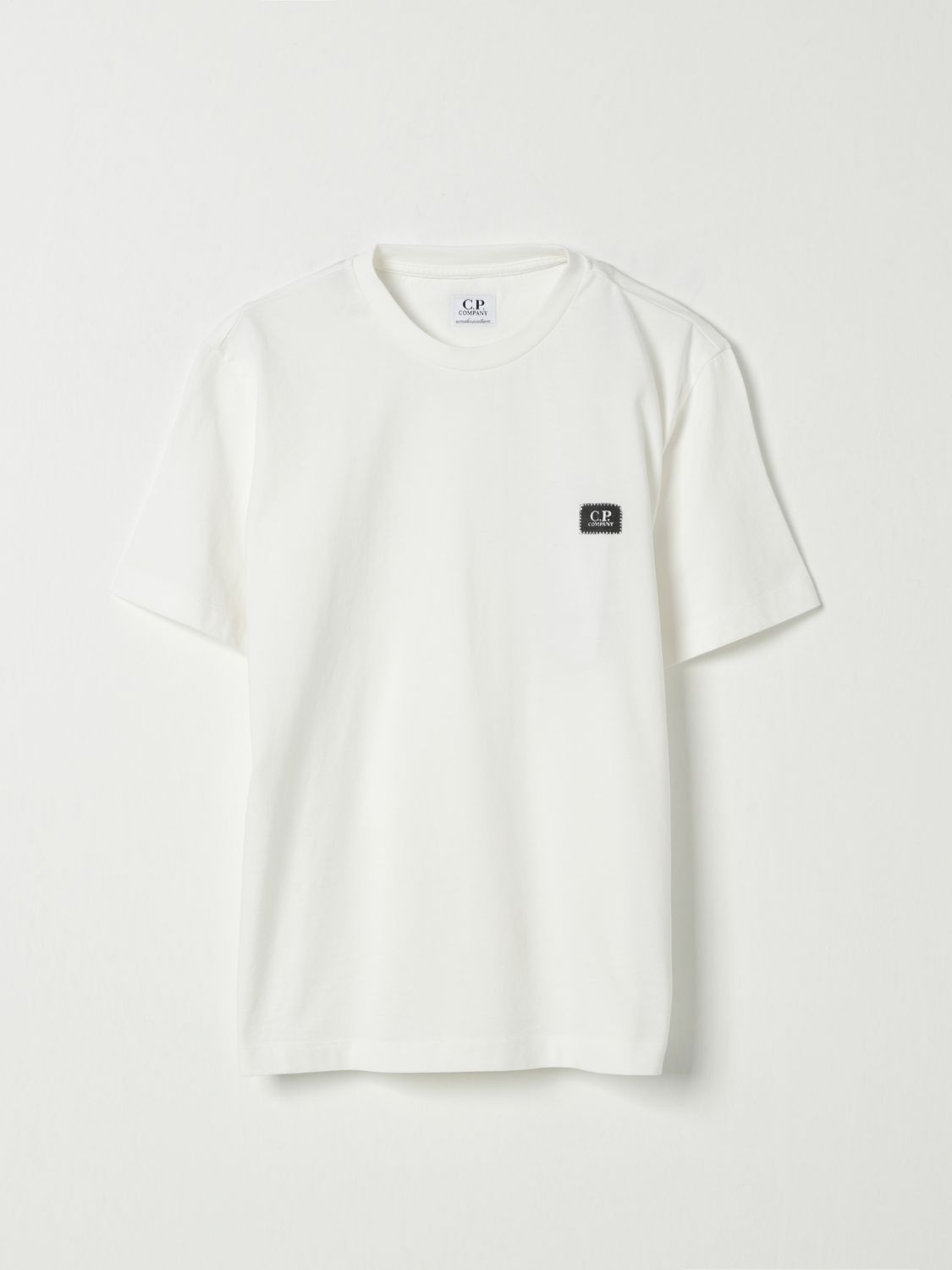 C.P. COMPANY T-SHIRT: T-shirt kids C.P. Company, White - Img 1