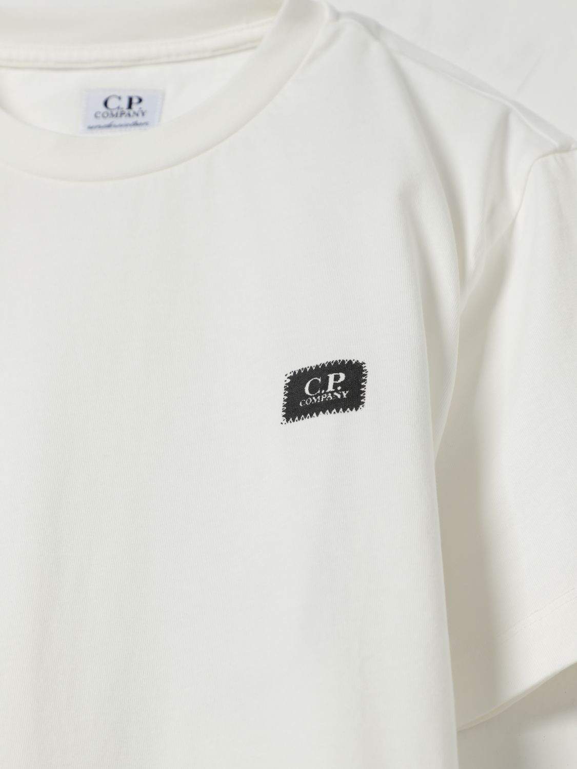 C.P. COMPANY T-SHIRT: T-shirt kids C.P. Company, White - Img 3