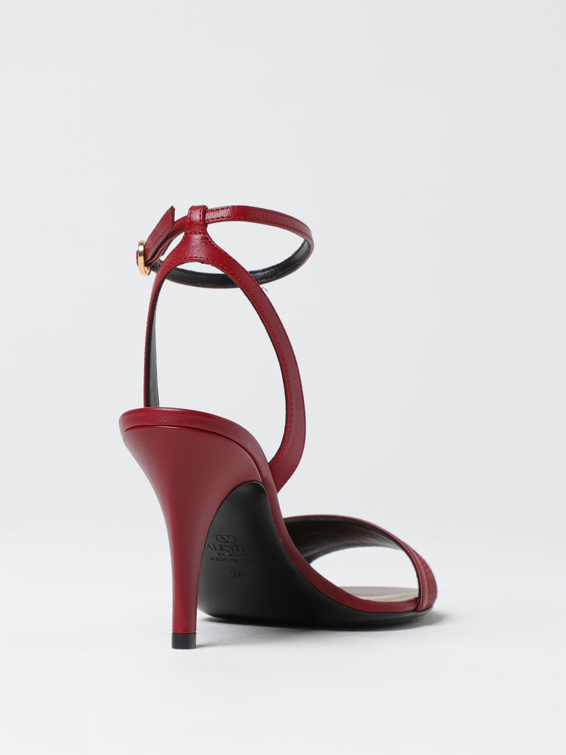 VALENTINO GARAVANI HEELED SANDALS: Shoes woman Valentino Garavani, Red - Img 3