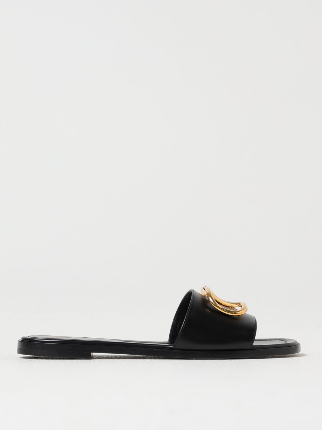 VALENTINO GARAVANI FLAT SANDALS: Shoes woman Valentino Garavani, Black - Img 1