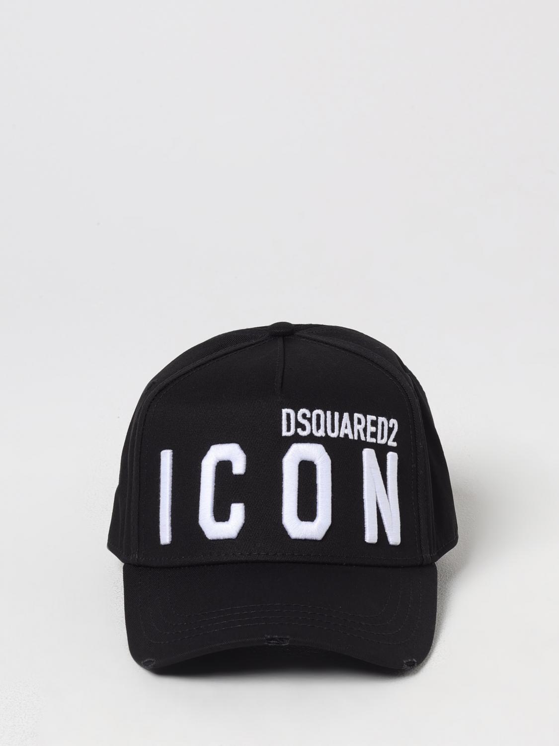 DSQUARED2 HAT: Hat men Dsquared2, White - Img 2
