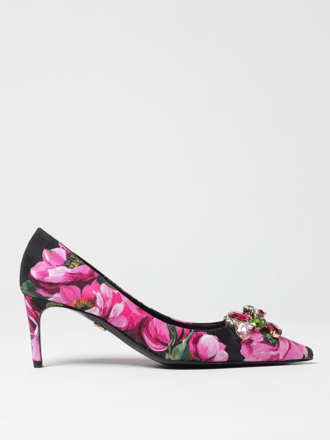 DOLCE & GABBANA HIGH HEEL SHOES: High heel shoes woman Dolce & Gabbana, Pink - Img 1