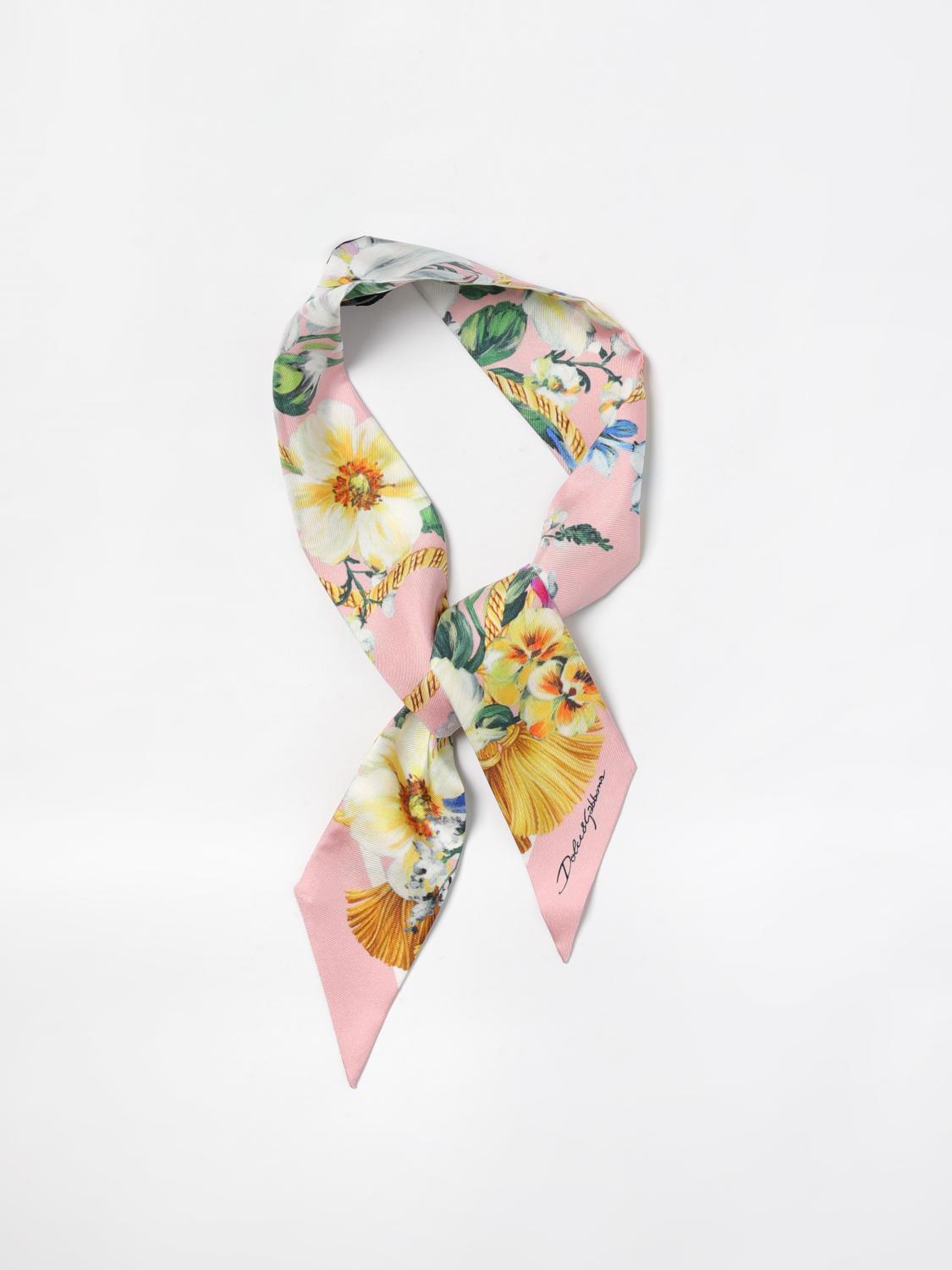 DOLCE & GABBANA SCARF: Scarf woman Dolce & Gabbana, Pink - Img 5