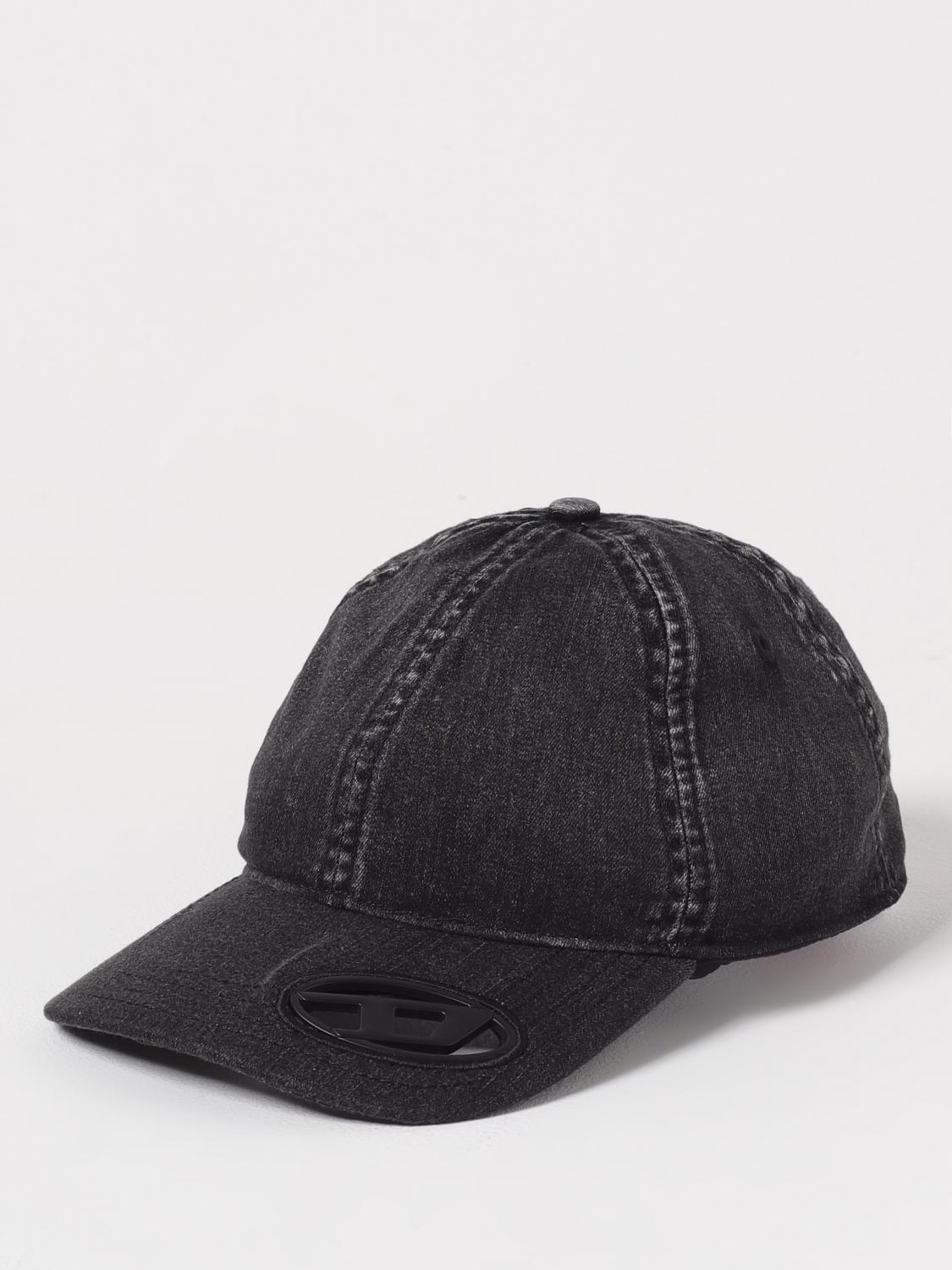 DIESEL HAT: Hat men Diesel, Black - Img 1