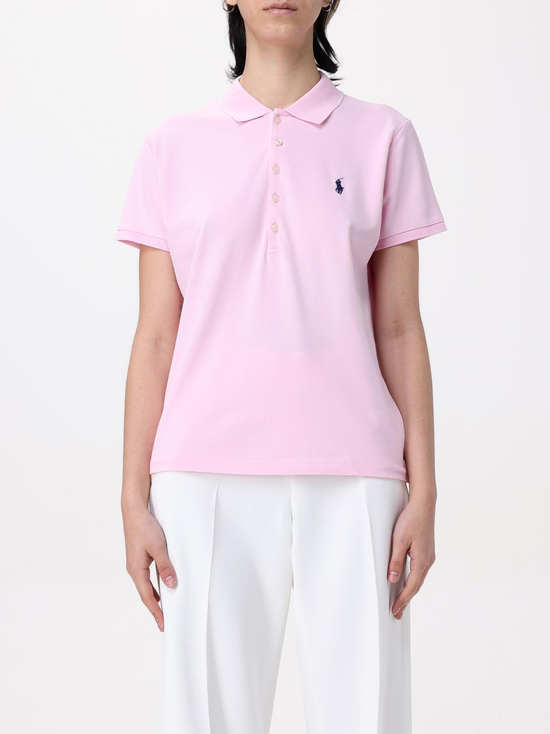 POLO RALPH LAUREN POLO衫: Polo衫 女士 Polo Ralph Lauren, Rose Gold - Img 1