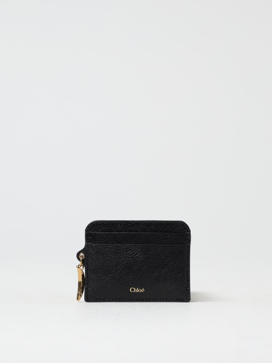 CHLOÉ PORTEFEUILLE: Portefeuille femme ChloÉ, Noir - Img 2