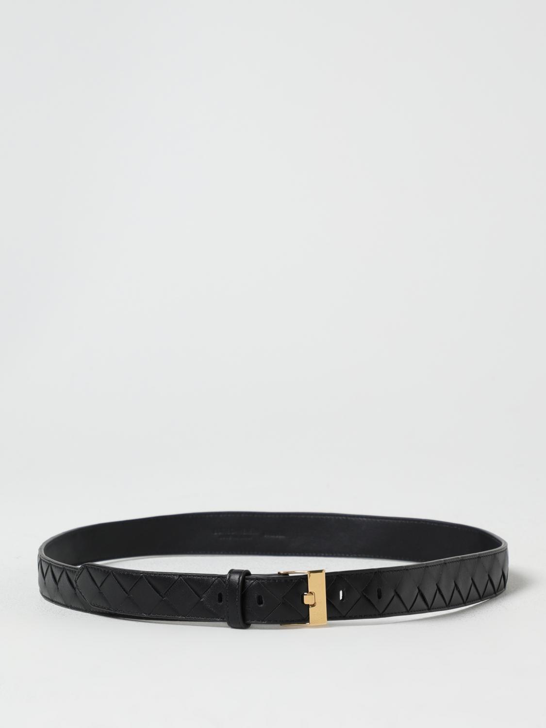 BOTTEGA VENETA BELT: Belt woman Bottega Veneta, Black - Img 1