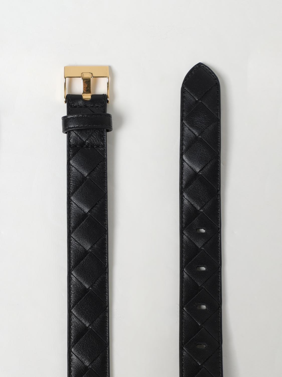 BOTTEGA VENETA BELT: Belt woman Bottega Veneta, Black - Img 3