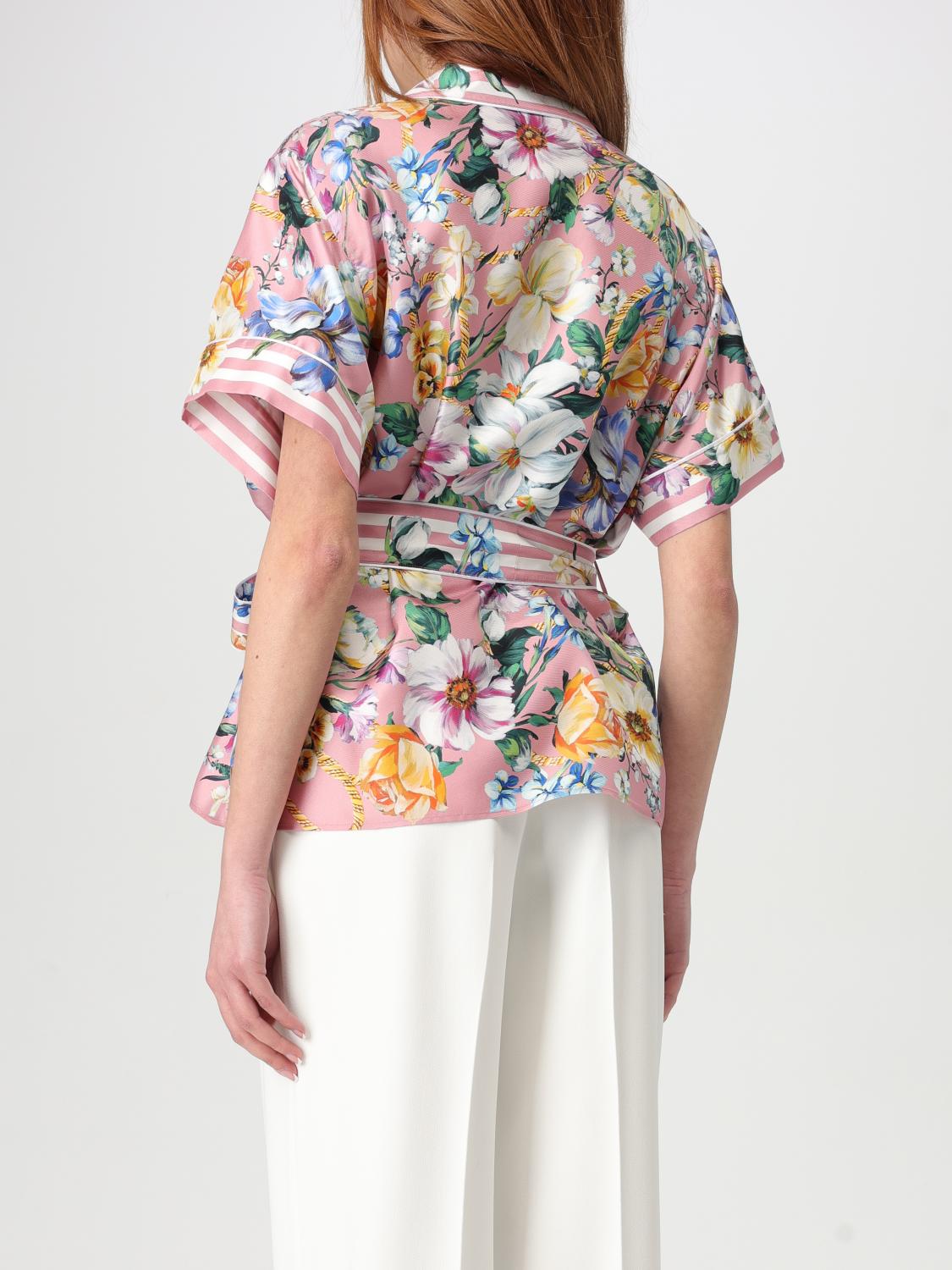 DOLCE & GABBANA SHIRT: Top woman Dolce & Gabbana, Multicolor - Img 3