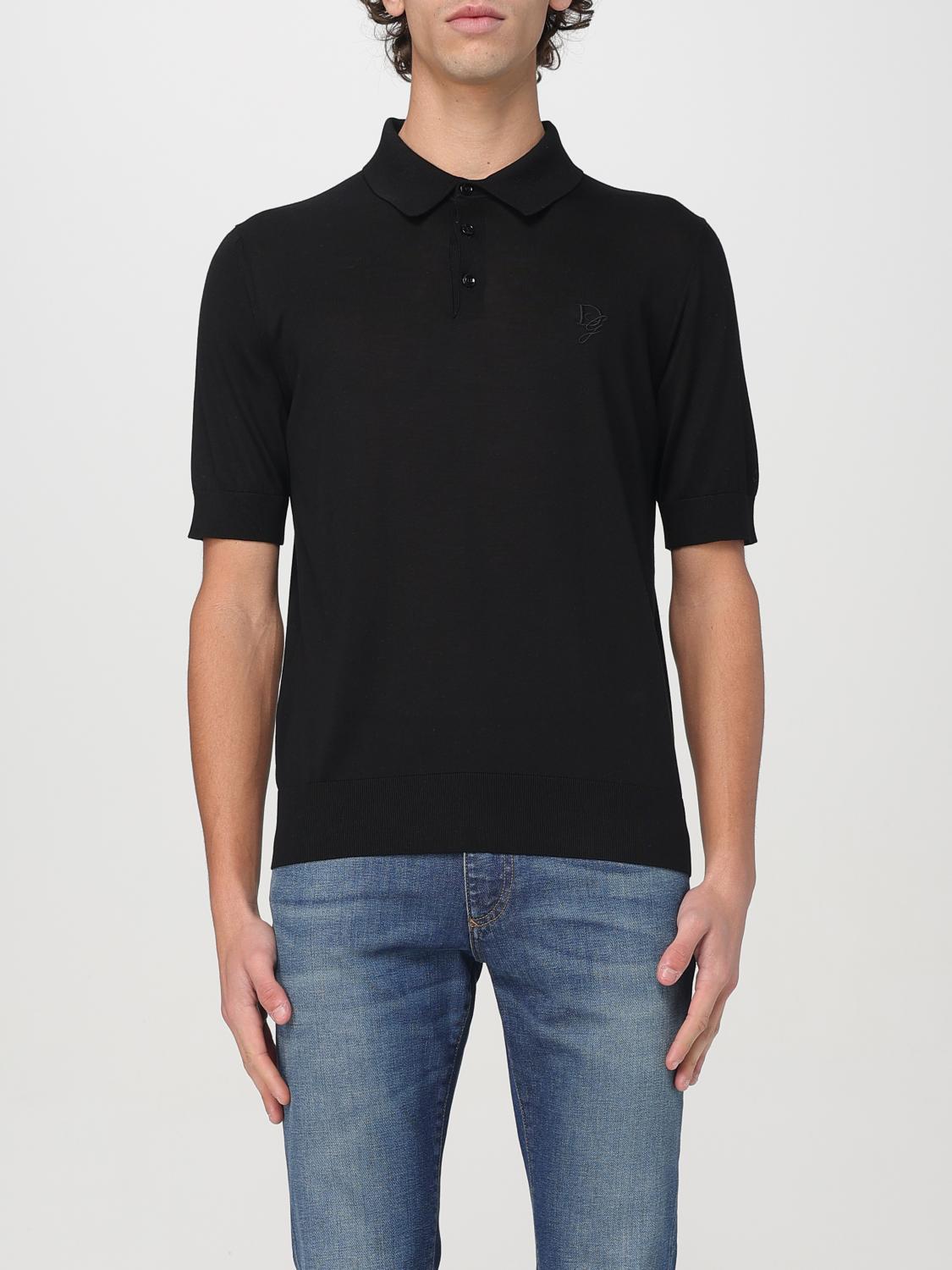 DOLCE & GABBANA POLO SHIRT: Polo shirt men Dolce & Gabbana, Black - Img 1