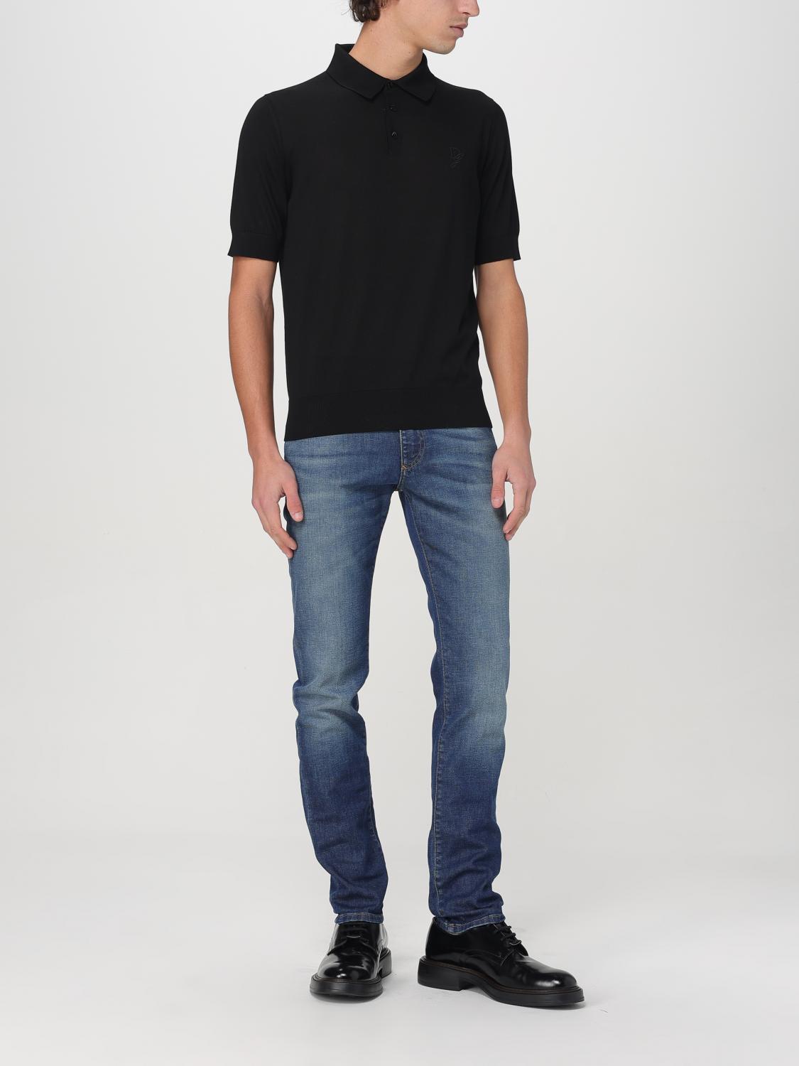 DOLCE & GABBANA POLO SHIRT: Polo shirt men Dolce & Gabbana, Black - Img 2