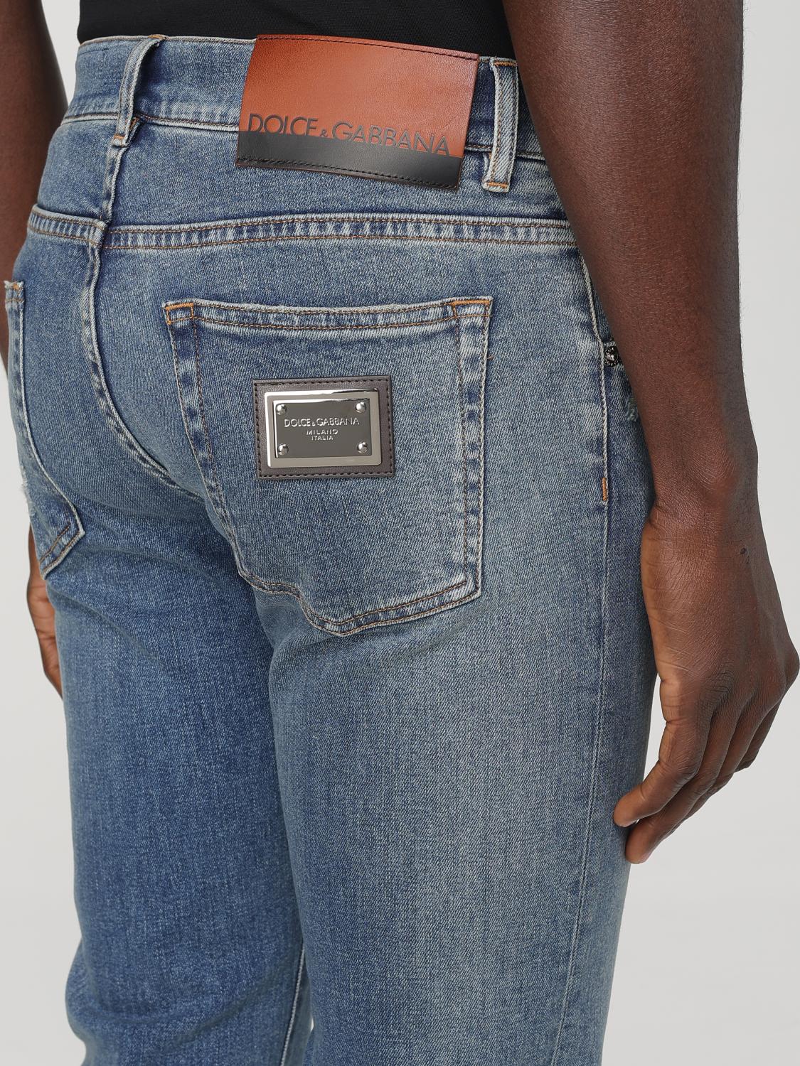 DOLCE & GABBANA JEANS: Jeans herren Dolce & Gabbana, Blau - Img 5