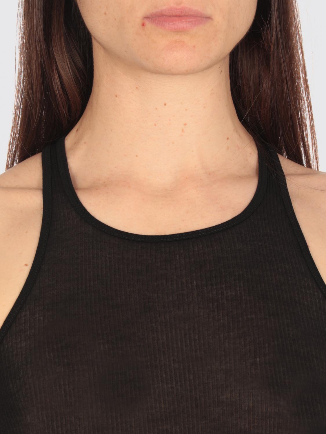 RICK OWENS TOP: Top damen Rick Owens, Schwarz - Img 4