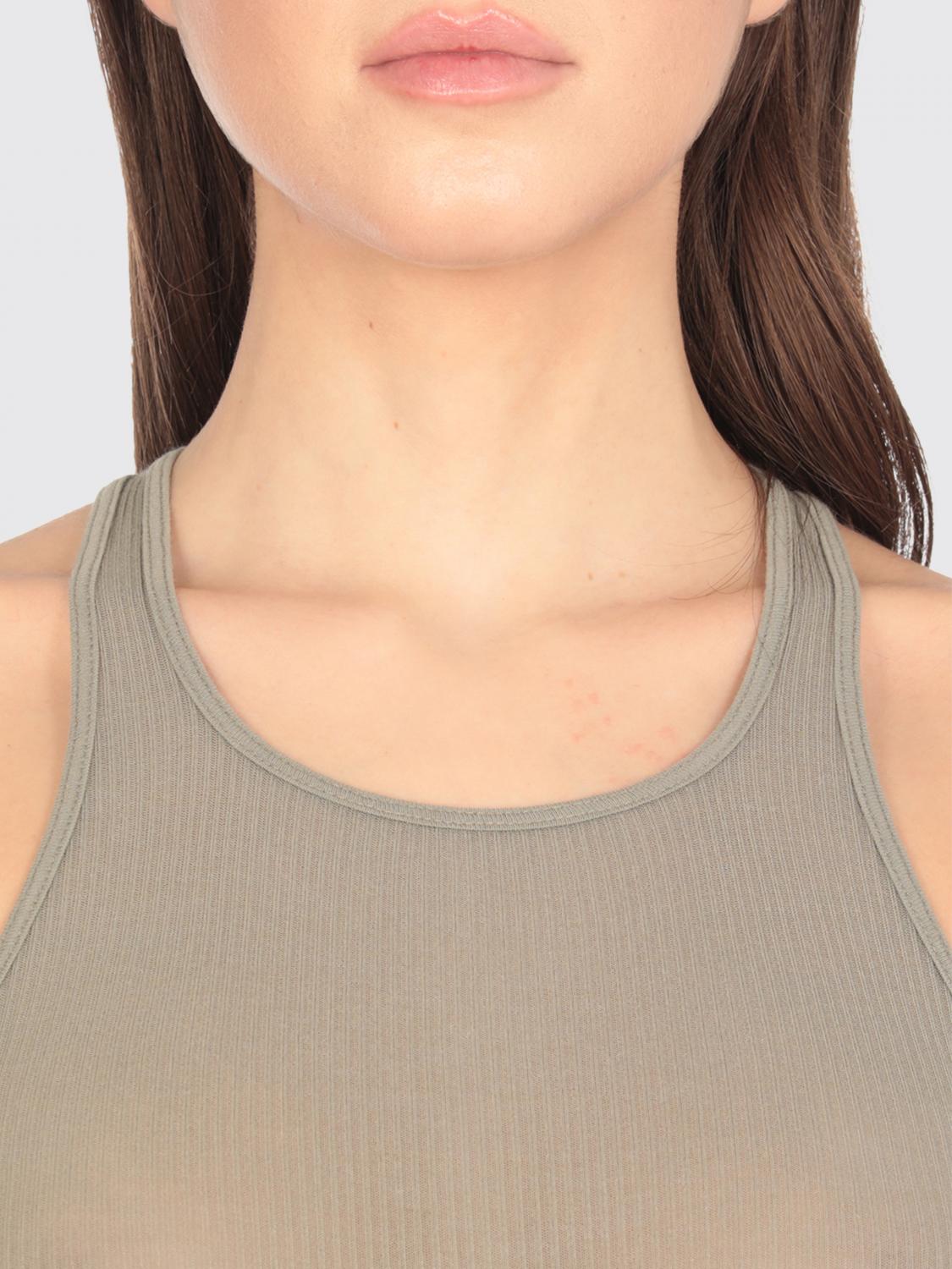RICK OWENS TOP: Top mujer Rick Owens, Verde - Img 4