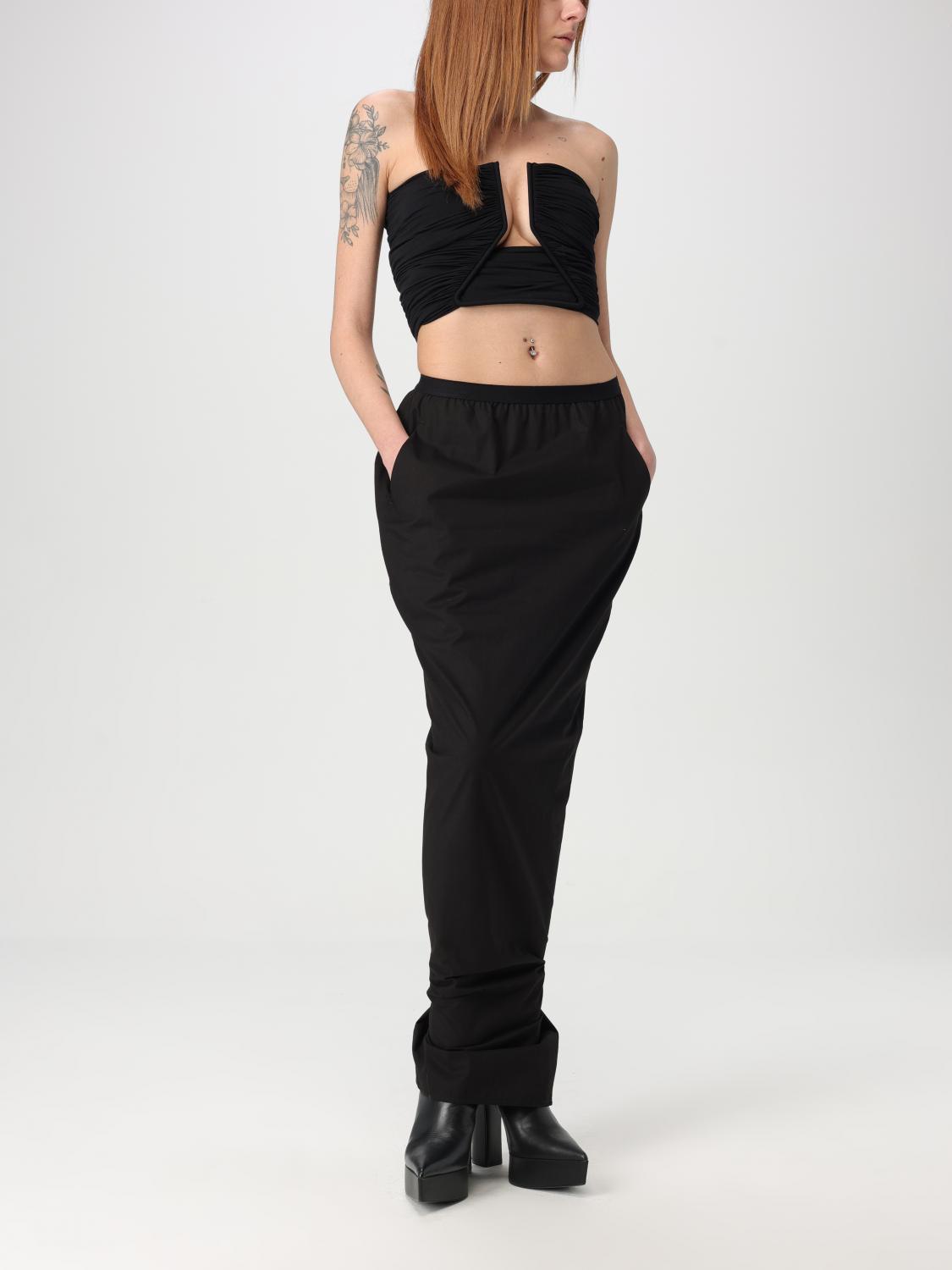 RICK OWENS TOP: Top mujer Rick Owens, Negro - Img 2