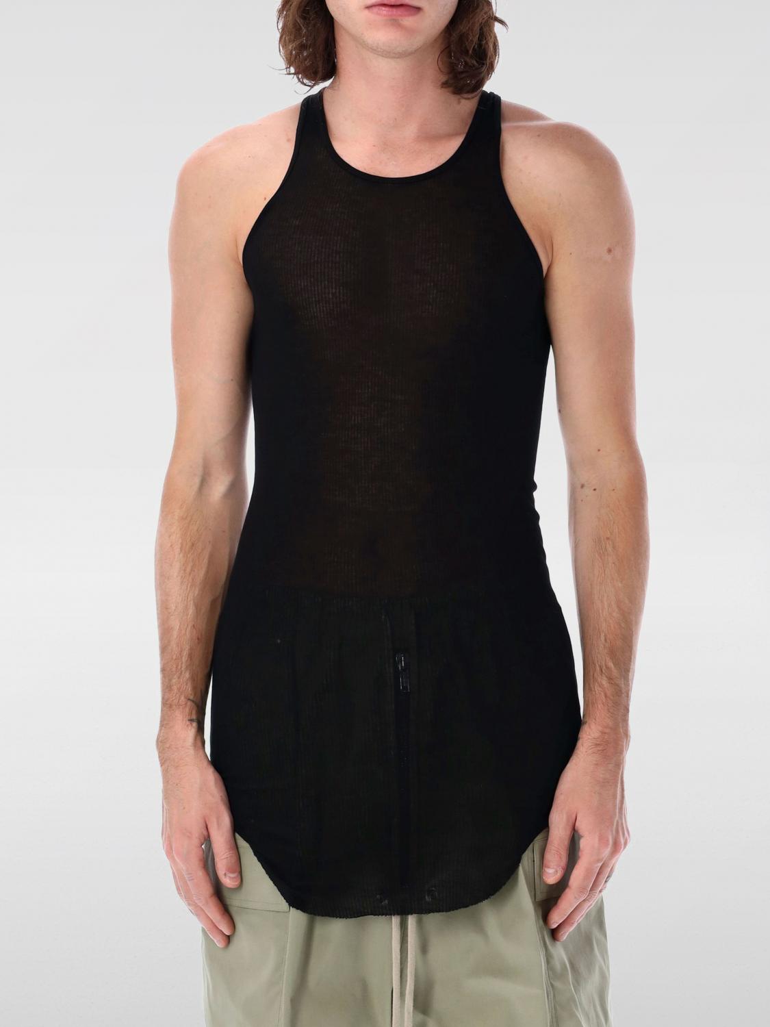 RICK OWENS T-SHIRT: Pull homme Rick Owens, Noir - Img 1