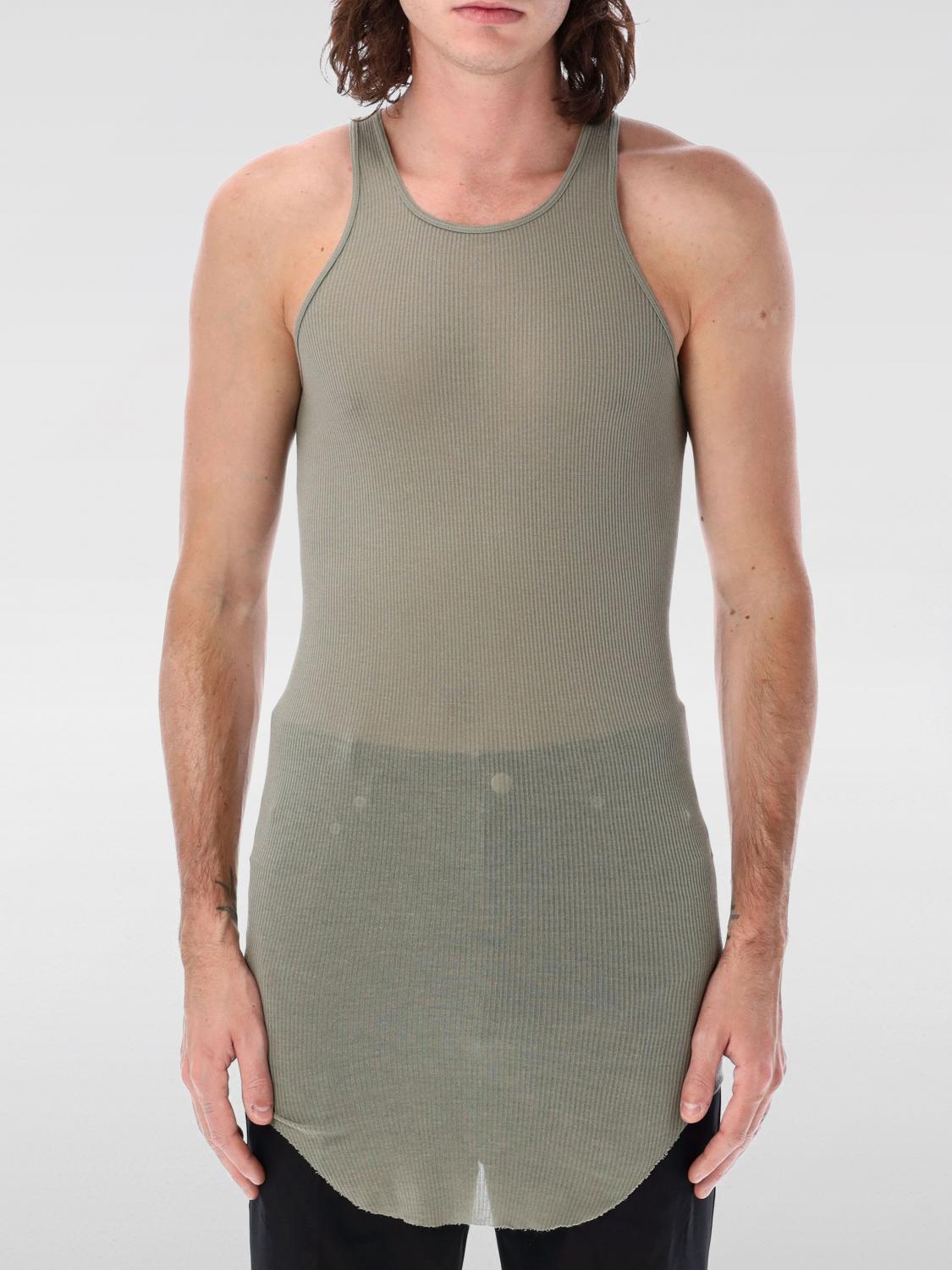 RICK OWENS T-SHIRT: Pull homme Rick Owens, Beige - Img 1