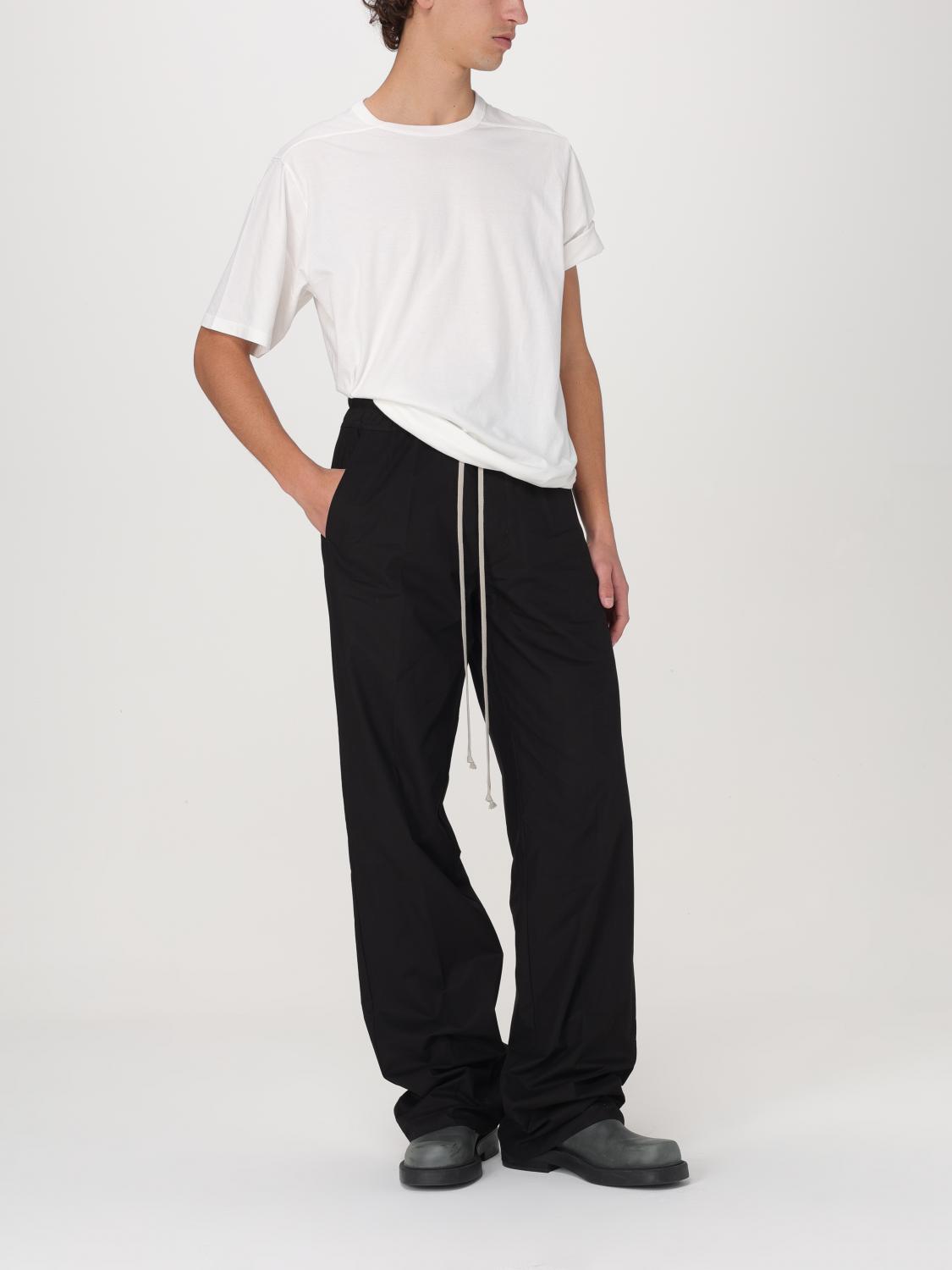 RICK OWENS T-SHIRT: T-shirt in cotone Rick Owens, Latte - Img 2