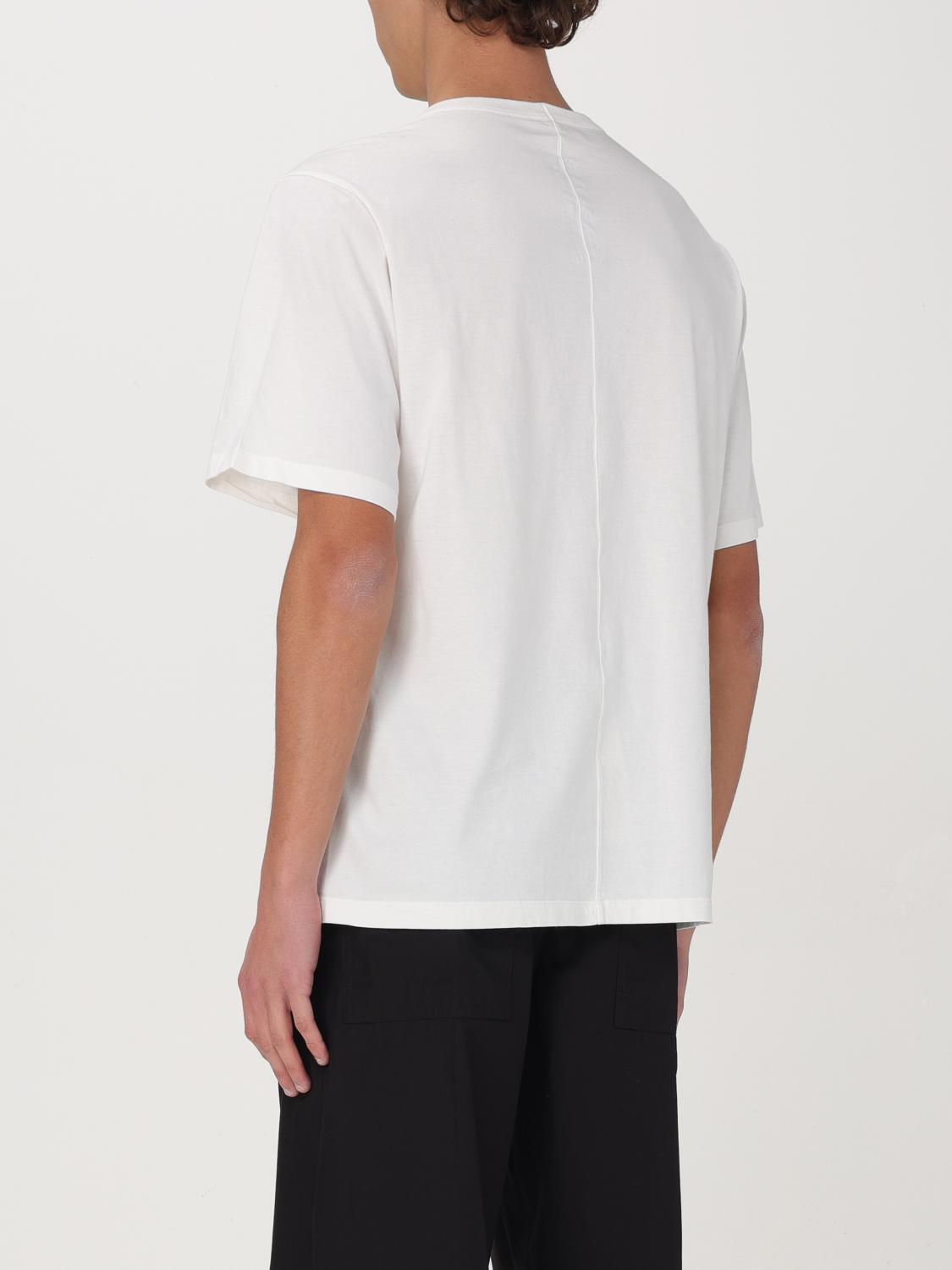 RICK OWENS T-SHIRT: T-shirt in cotone Rick Owens, Latte - Img 3