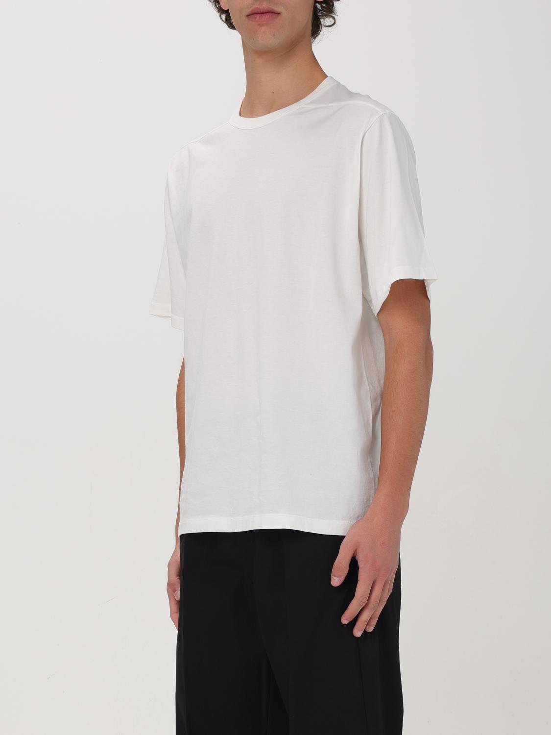 RICK OWENS T-SHIRT: T-shirt in cotone Rick Owens, Latte - Img 4