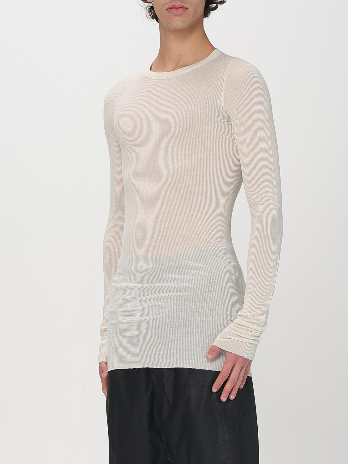 RICK OWENS T-SHIRT: T-shirt men Rick Owens, White - Img 4