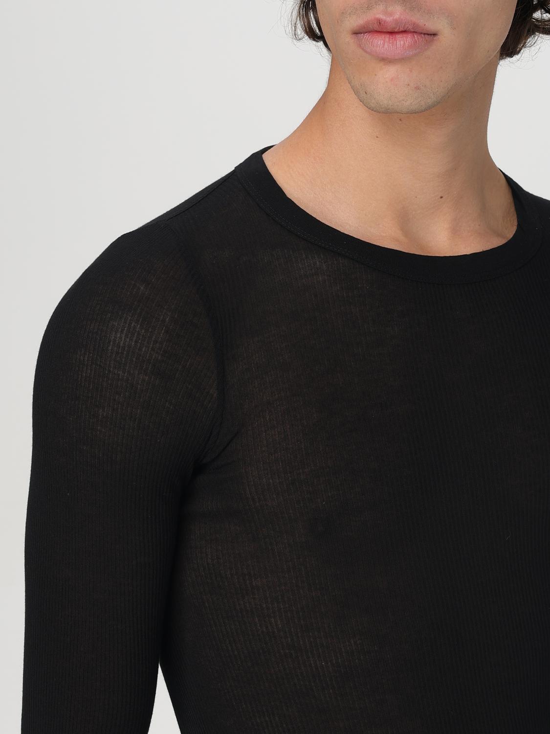 RICK OWENS T-SHIRT: T-shirt men Rick Owens, Black - Img 5