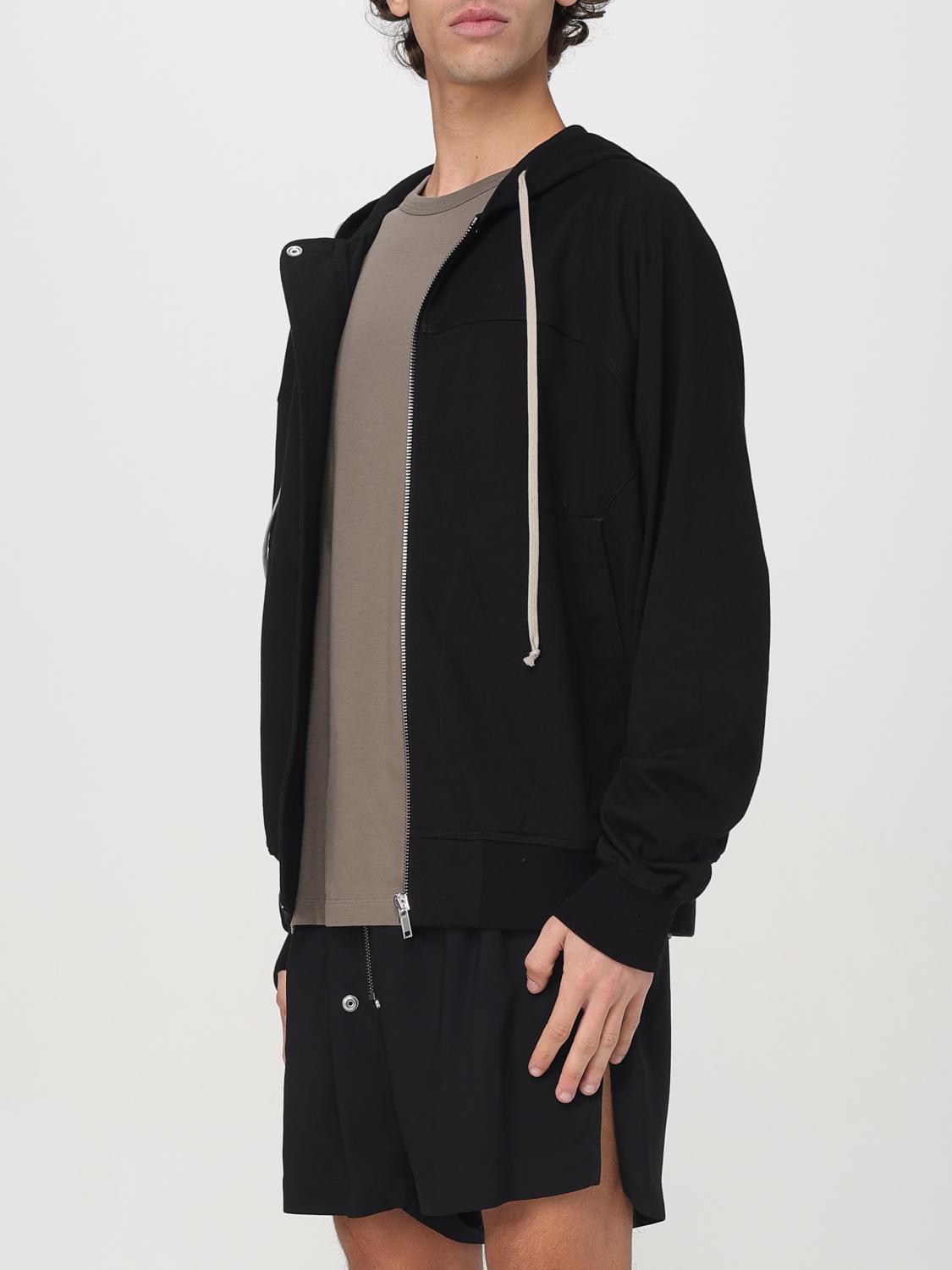 RICK OWENS SWEATSHIRT: Mantel herren Rick Owens, Schwarz - Img 4