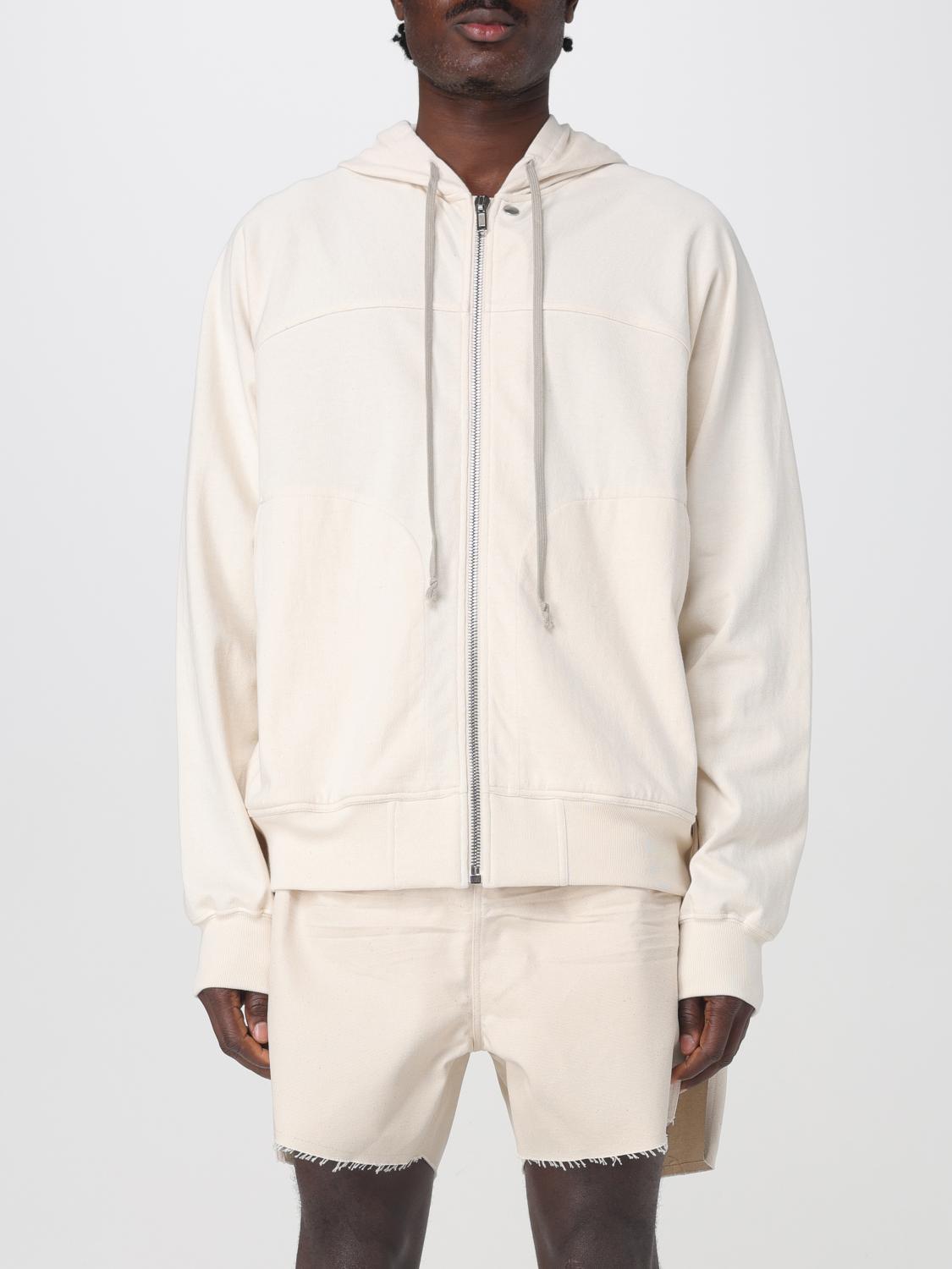 RICK OWENS SUDADERA: Abrigo hombre Rick Owens, Beige - Img 1