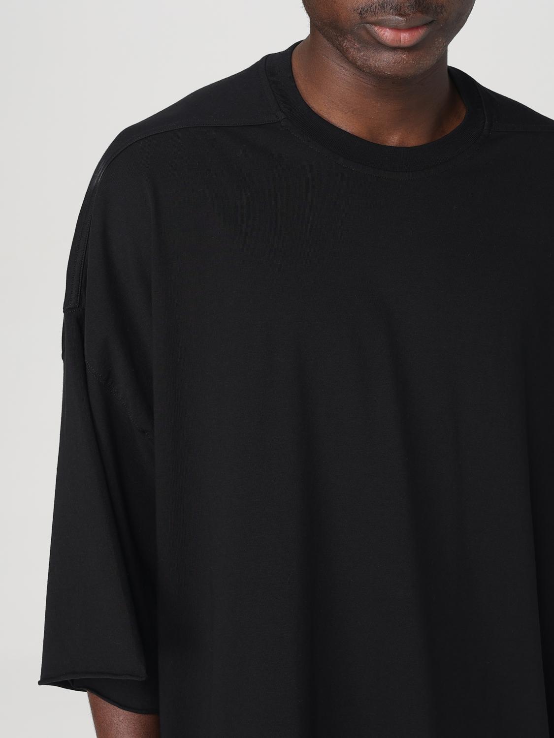 RICK OWENS T-SHIRT: T-shirt men Rick Owens, Black - Img 5