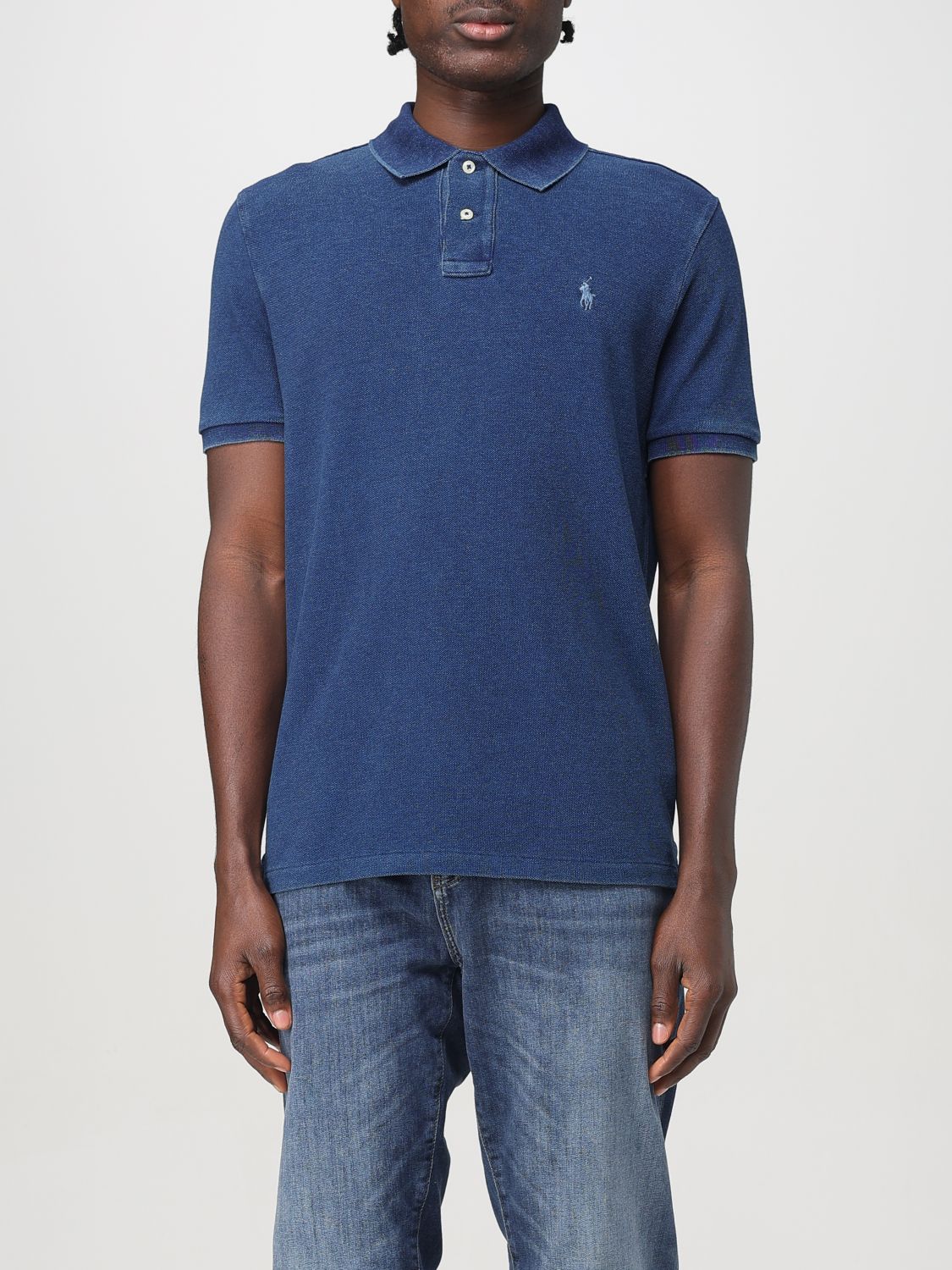 POLO RALPH LAUREN POLO SHIRT: Polo shirt men Polo Ralph Lauren, Blue - Img 1