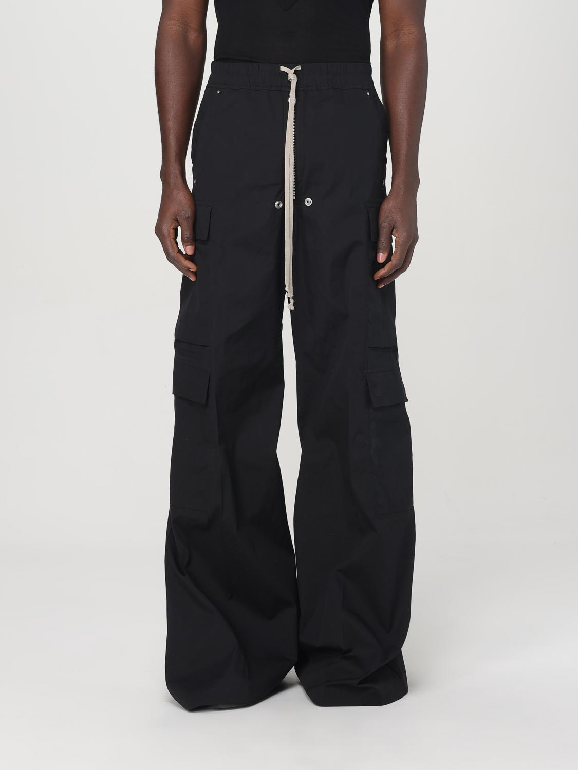 RICK OWENS PANTS: Pants men Rick Owens, Black - Img 1