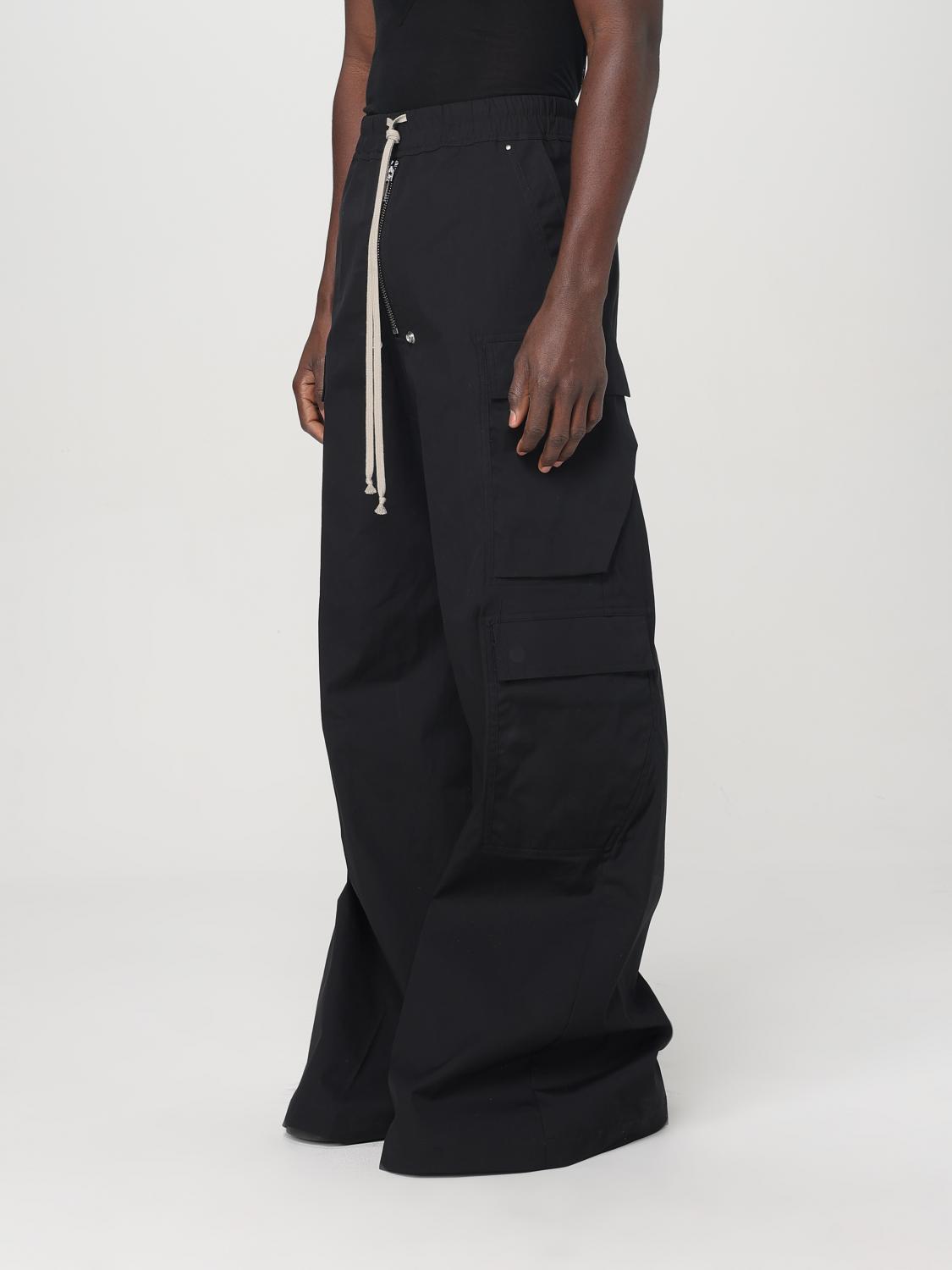 RICK OWENS PANTS: Pants men Rick Owens, Black - Img 4