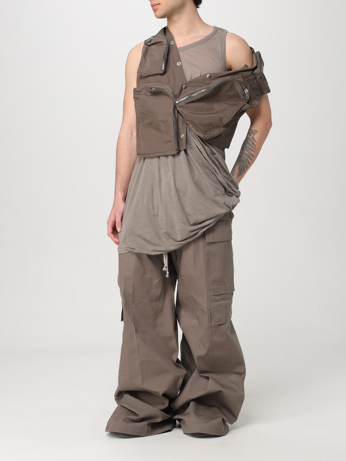 RICK OWENS PANTS: Pants men Rick Owens, Rust - Img 2