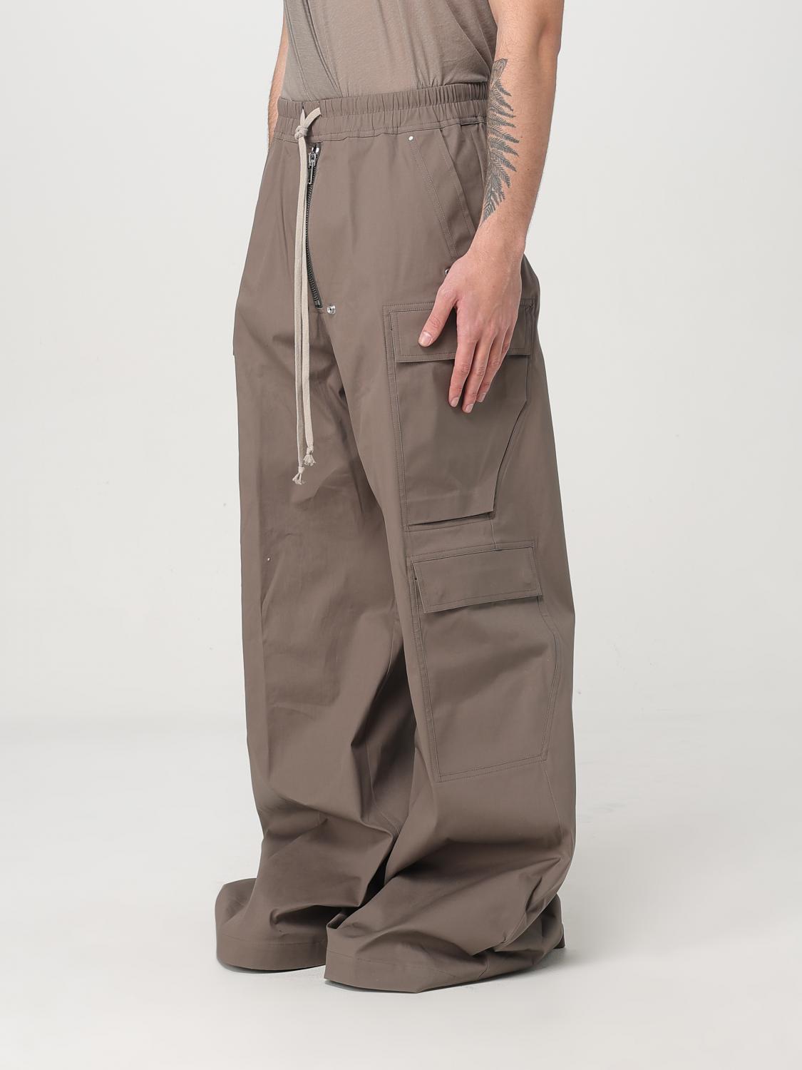 RICK OWENS PANTS: Pants men Rick Owens, Rust - Img 4