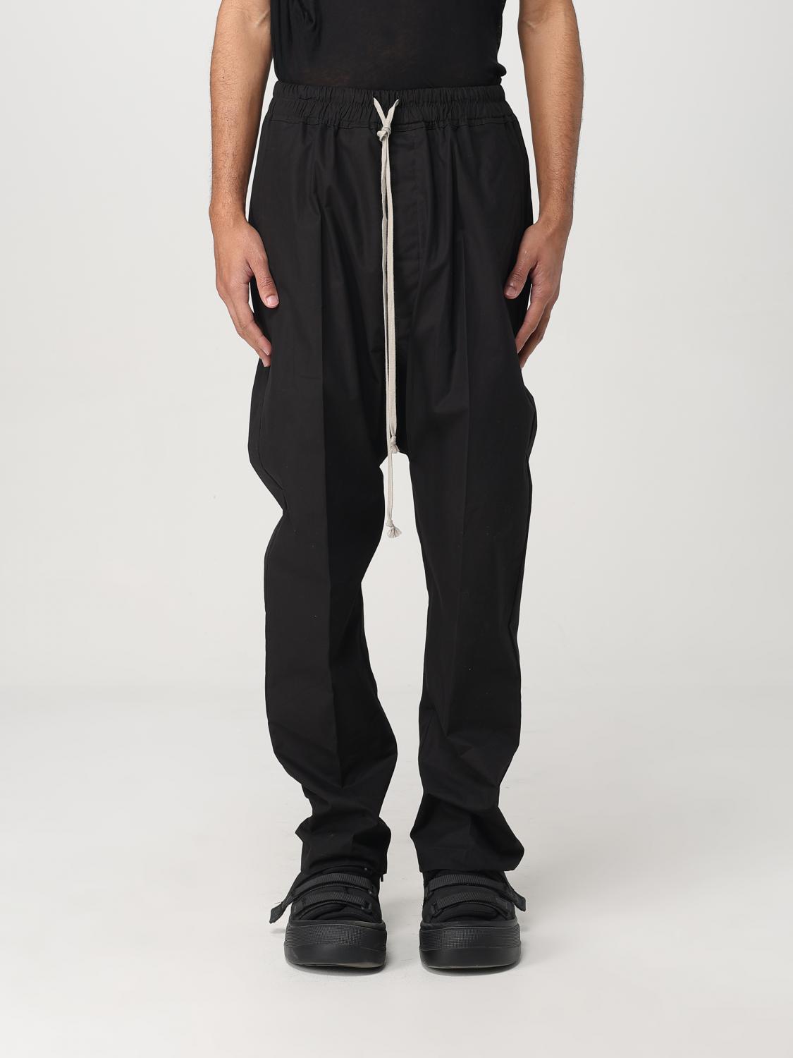 RICK OWENS PANTS: Pants men Rick Owens, Black - Img 1