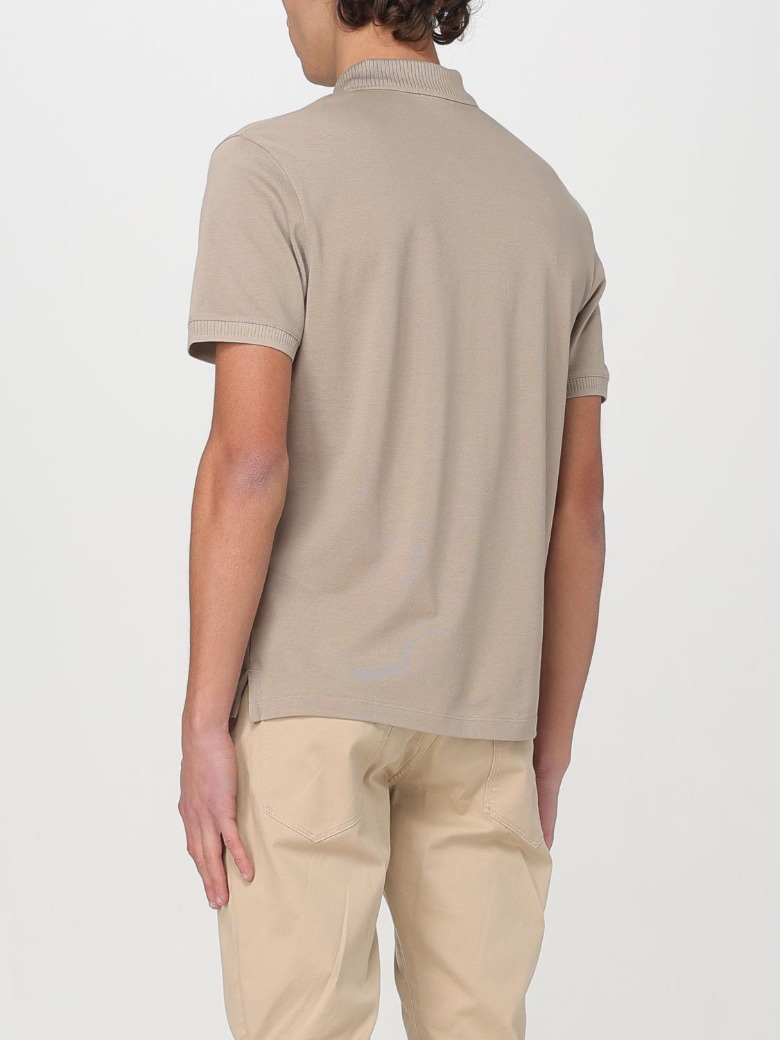 EMPORIO ARMANI POLO SHIRT: Polo shirt men Emporio Armani, Beige - Img 2