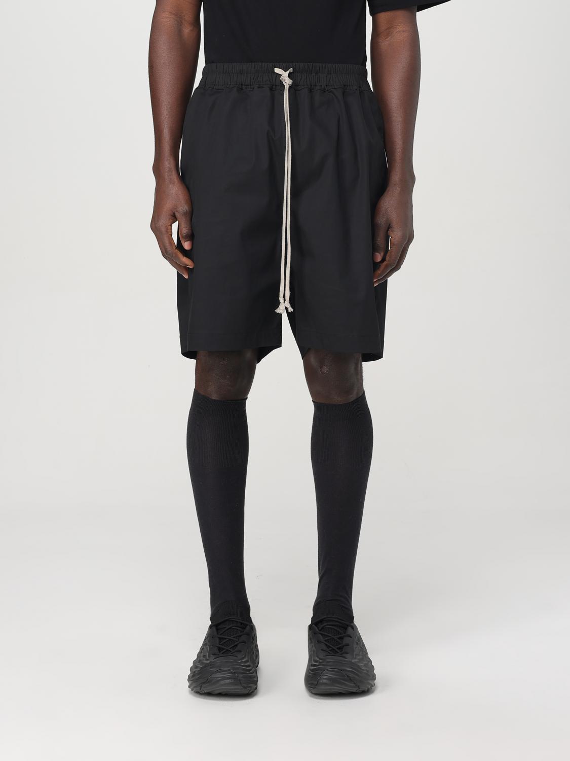 RICK OWENS PANTALONES CORTOS: Pantalones cortos hombre Rick Owens, Negro - Img 1