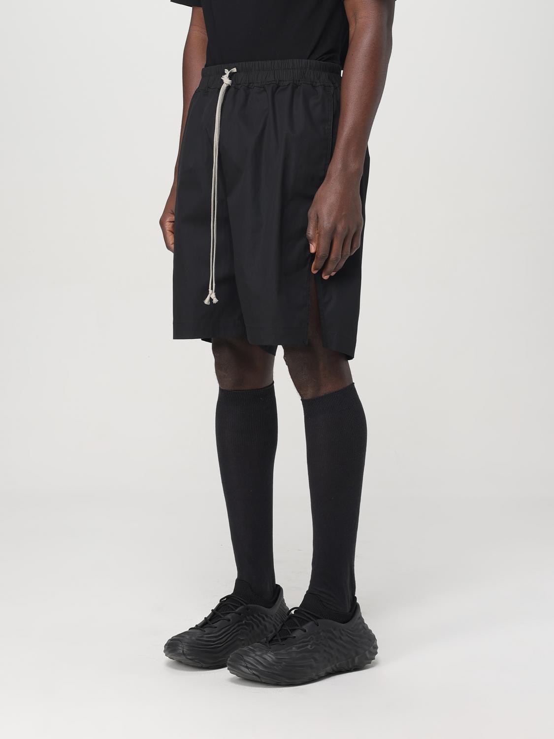 RICK OWENS PANTALONES CORTOS: Pantalones cortos hombre Rick Owens, Negro - Img 4