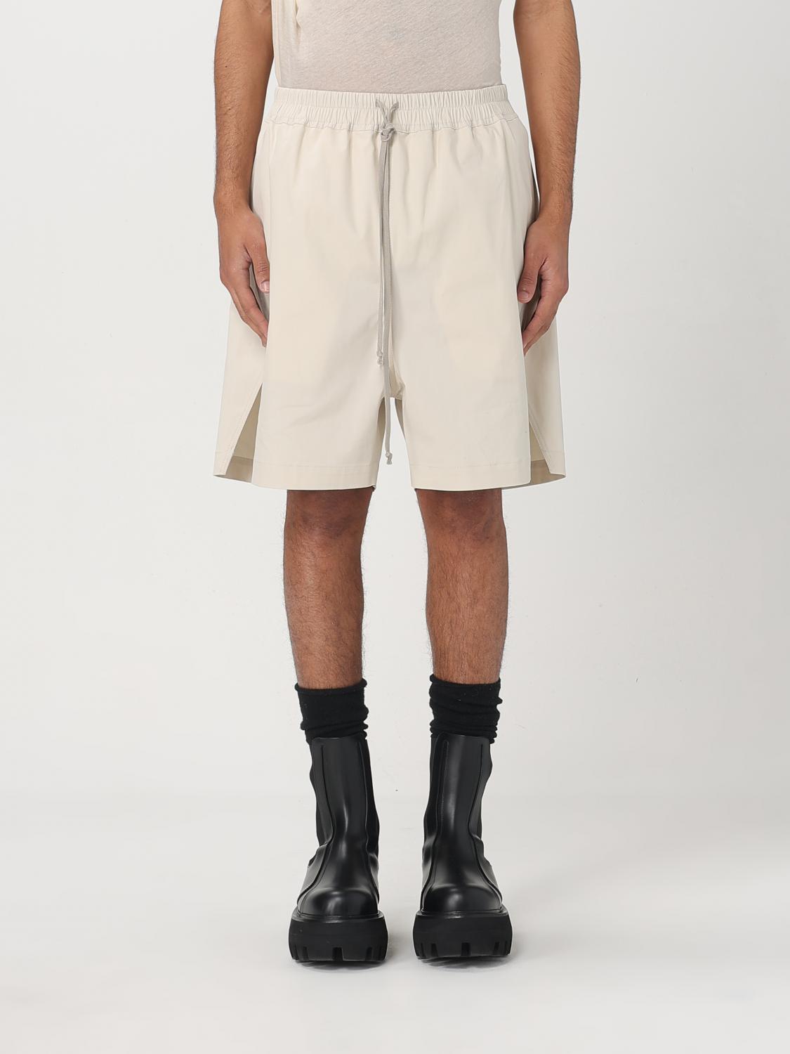 RICK OWENS SHORTS: Short men Rick Owens, Beige - Img 1