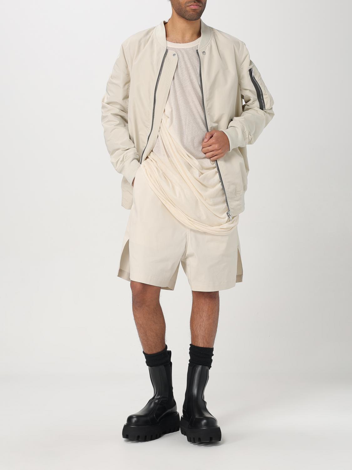 RICK OWENS SHORTS: Short men Rick Owens, Beige - Img 2