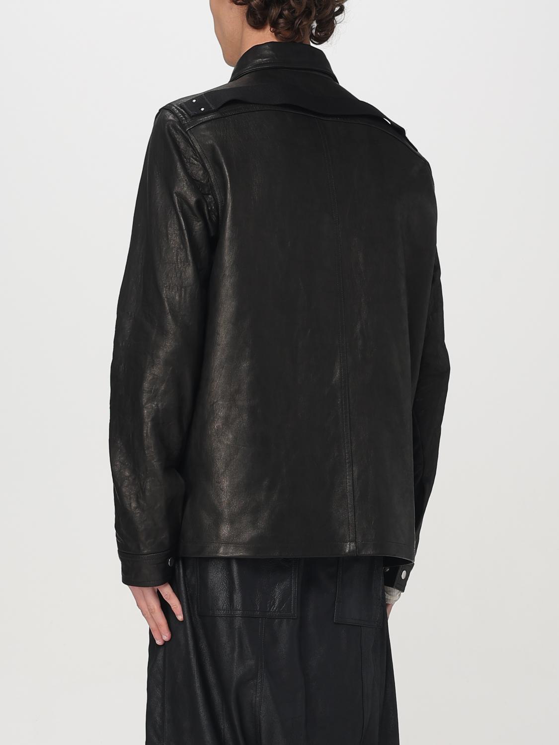 RICK OWENS VESTE: Manteau homme Rick Owens, Noir - Img 3