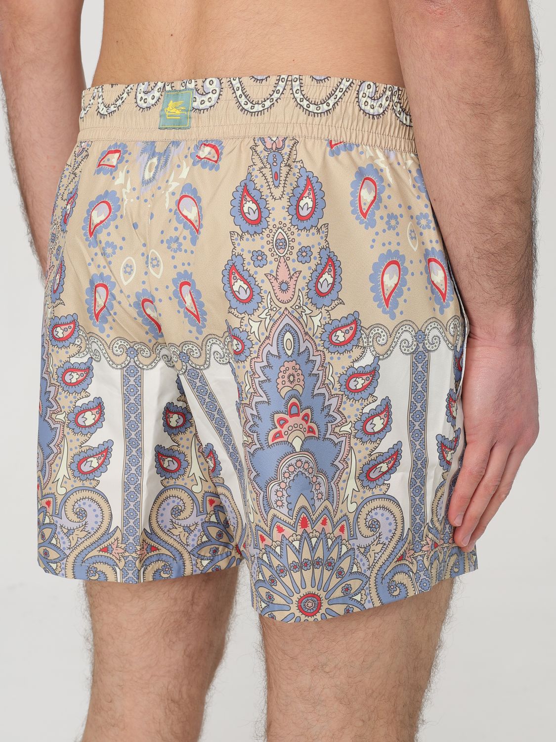 ETRO SWIMSUIT: Swimsuit men Etro, Beige - Img 4