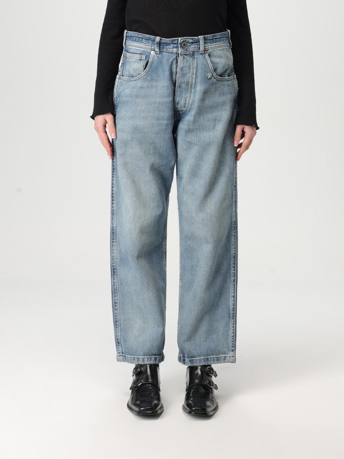 MAISON MARGIELA JEANS: Jeans woman Maison Margiela, Blue - Img 1