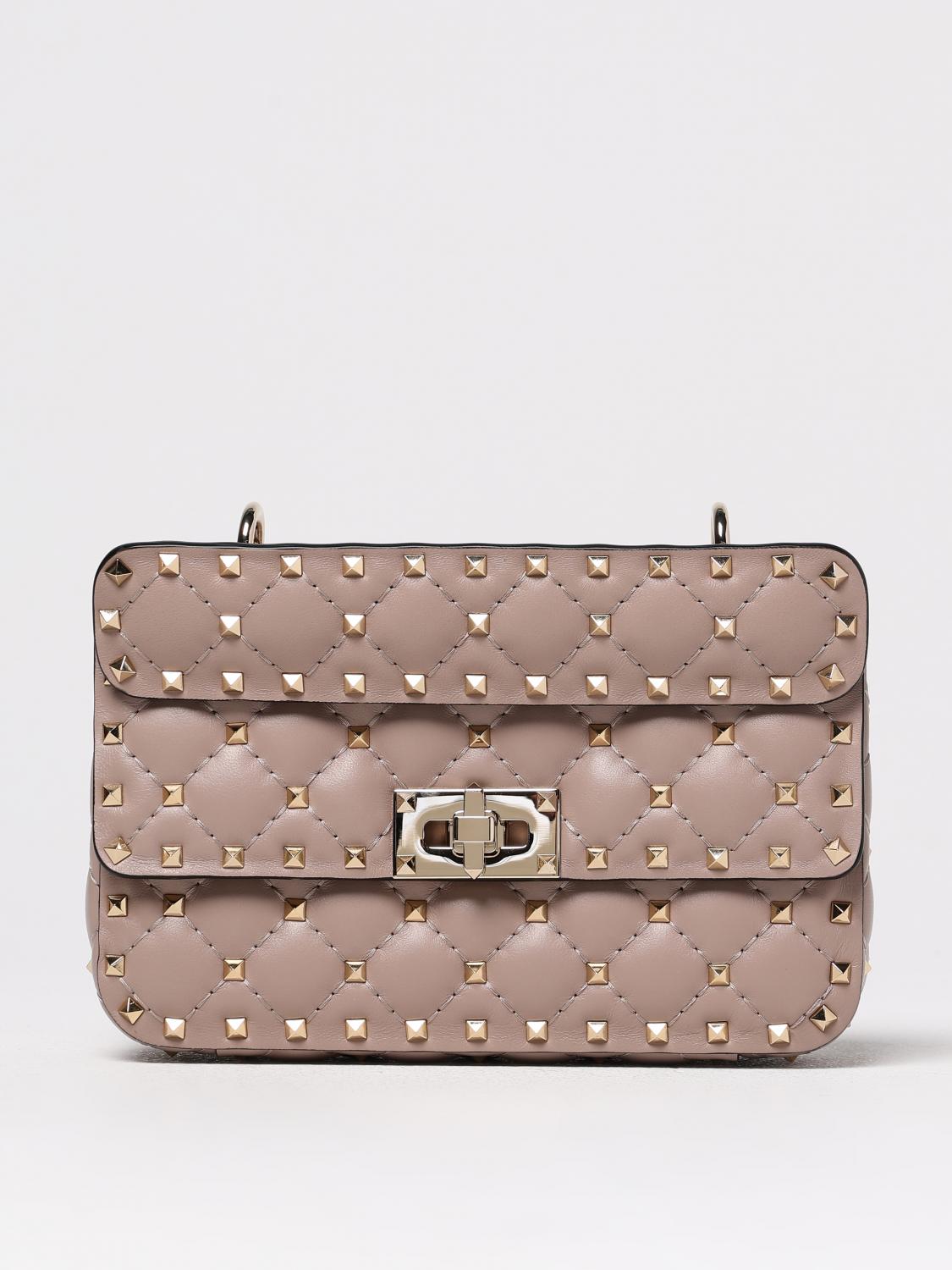 VALENTINO GARAVANI SHOULDER BAG: Shoulder bag woman Valentino Garavani, Blush Pink - Img 1