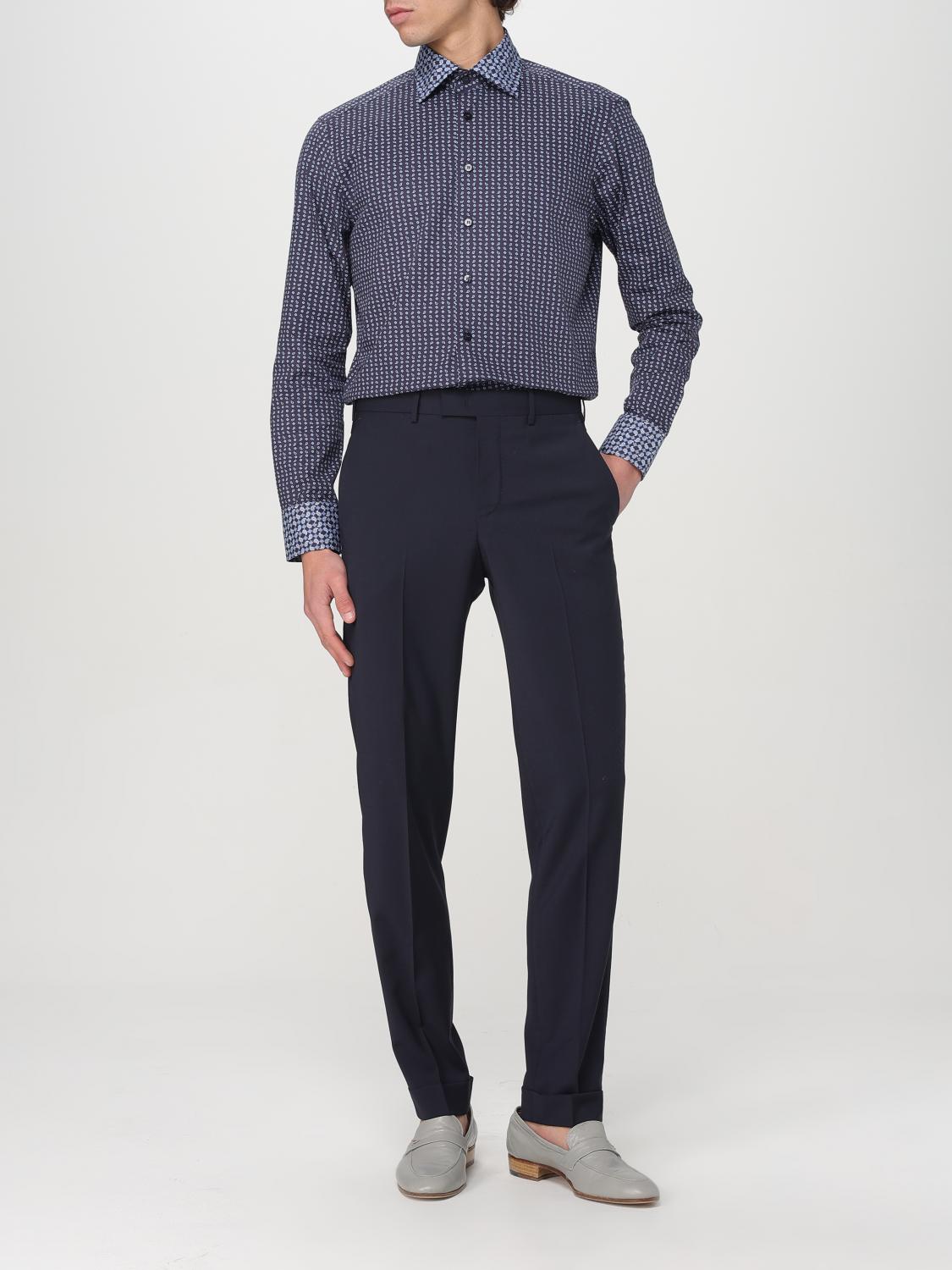 ETRO SHIRT: Shirt men Etro, Blue - Img 2