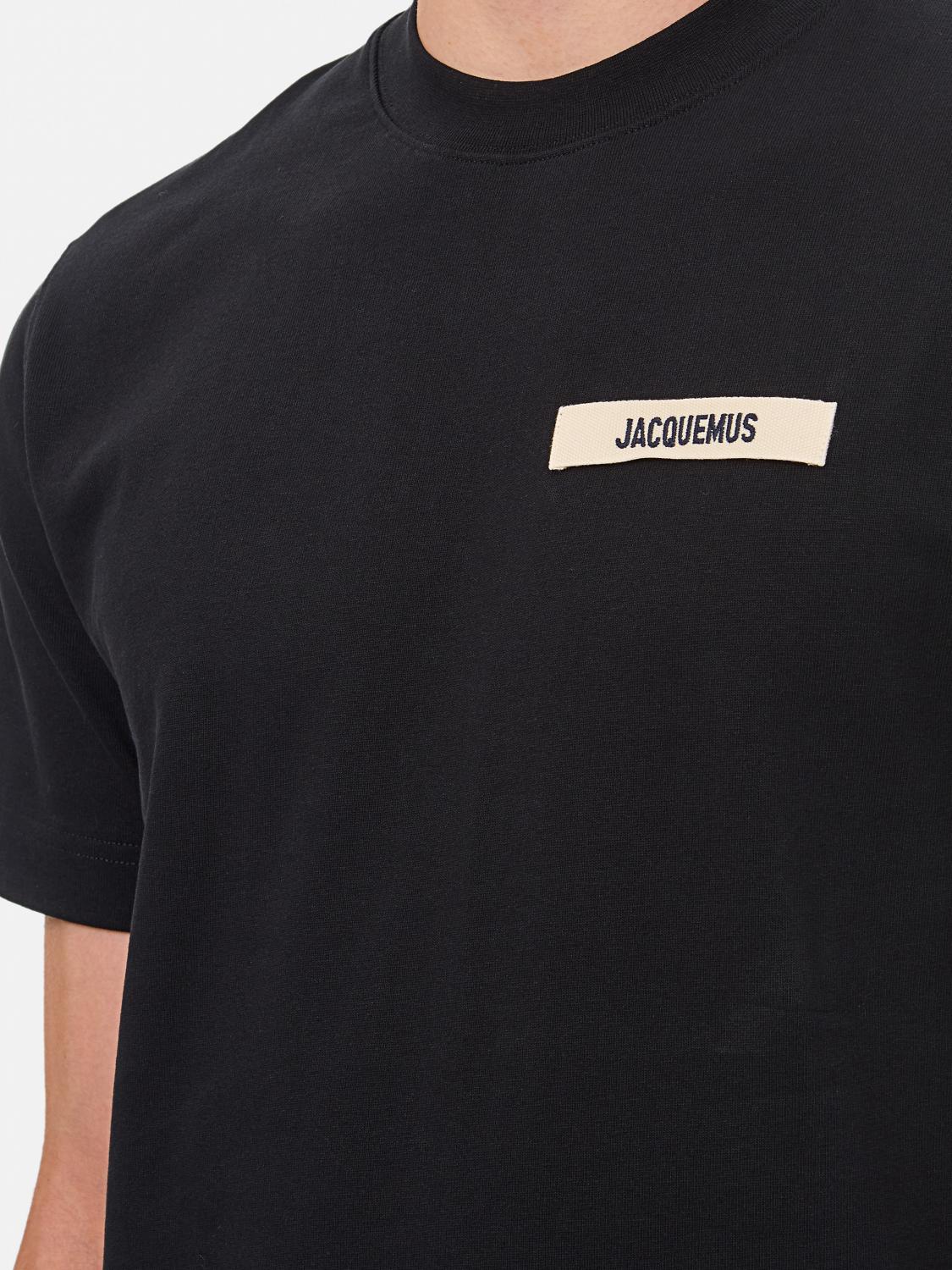 JACQUEMUS T-SHIRT: T-shirt men Jacquemus, Black - Img 4