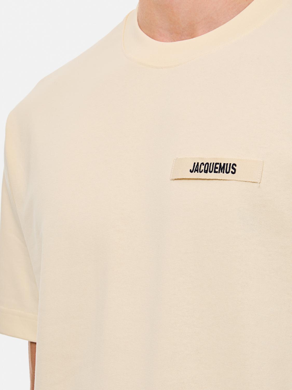 JACQUEMUS T-SHIRT: T-shirt herren Jacquemus, Nude - Img 4