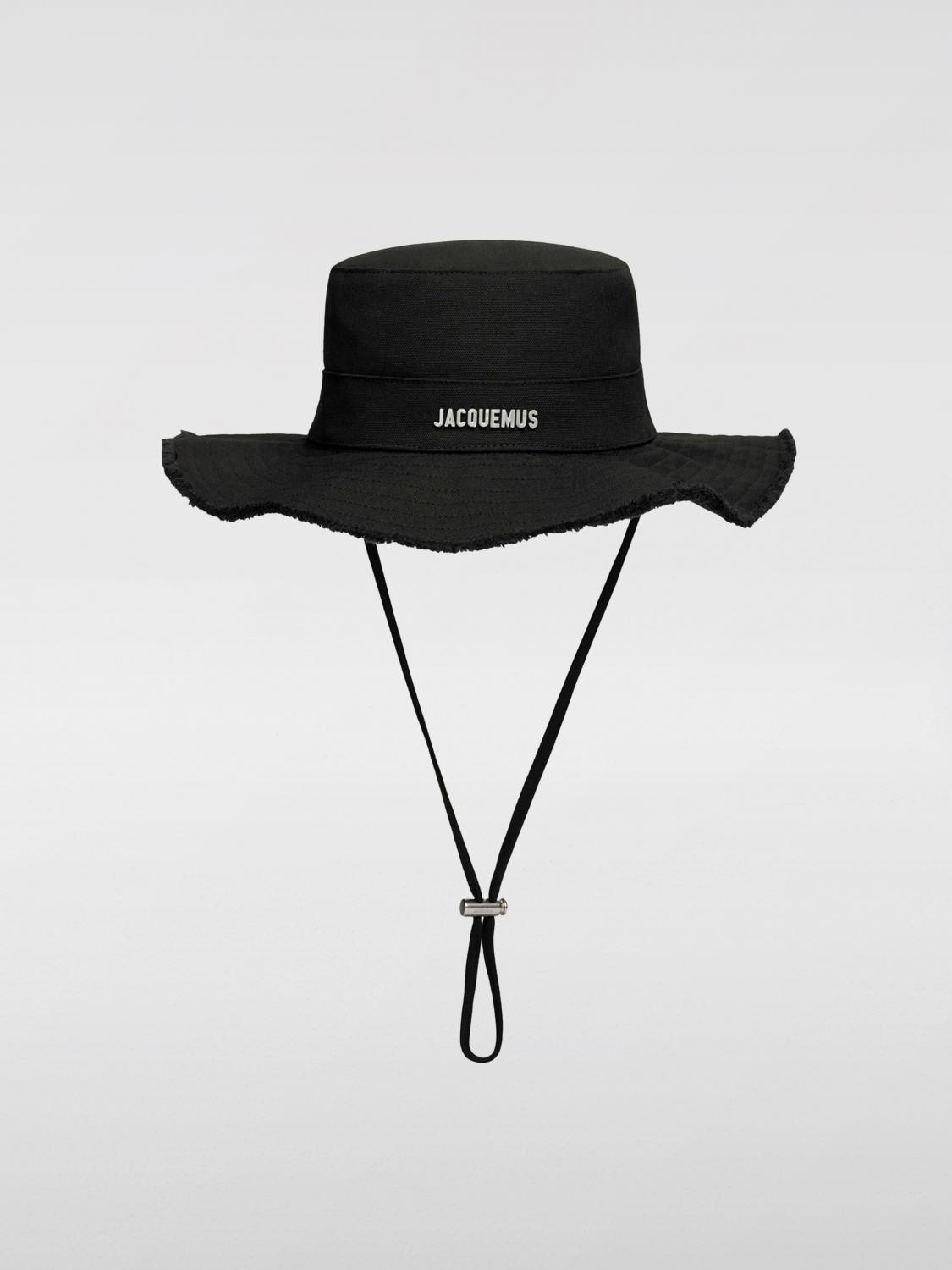 JACQUEMUS HAT: Hat woman Jacquemus, Black - Img 1