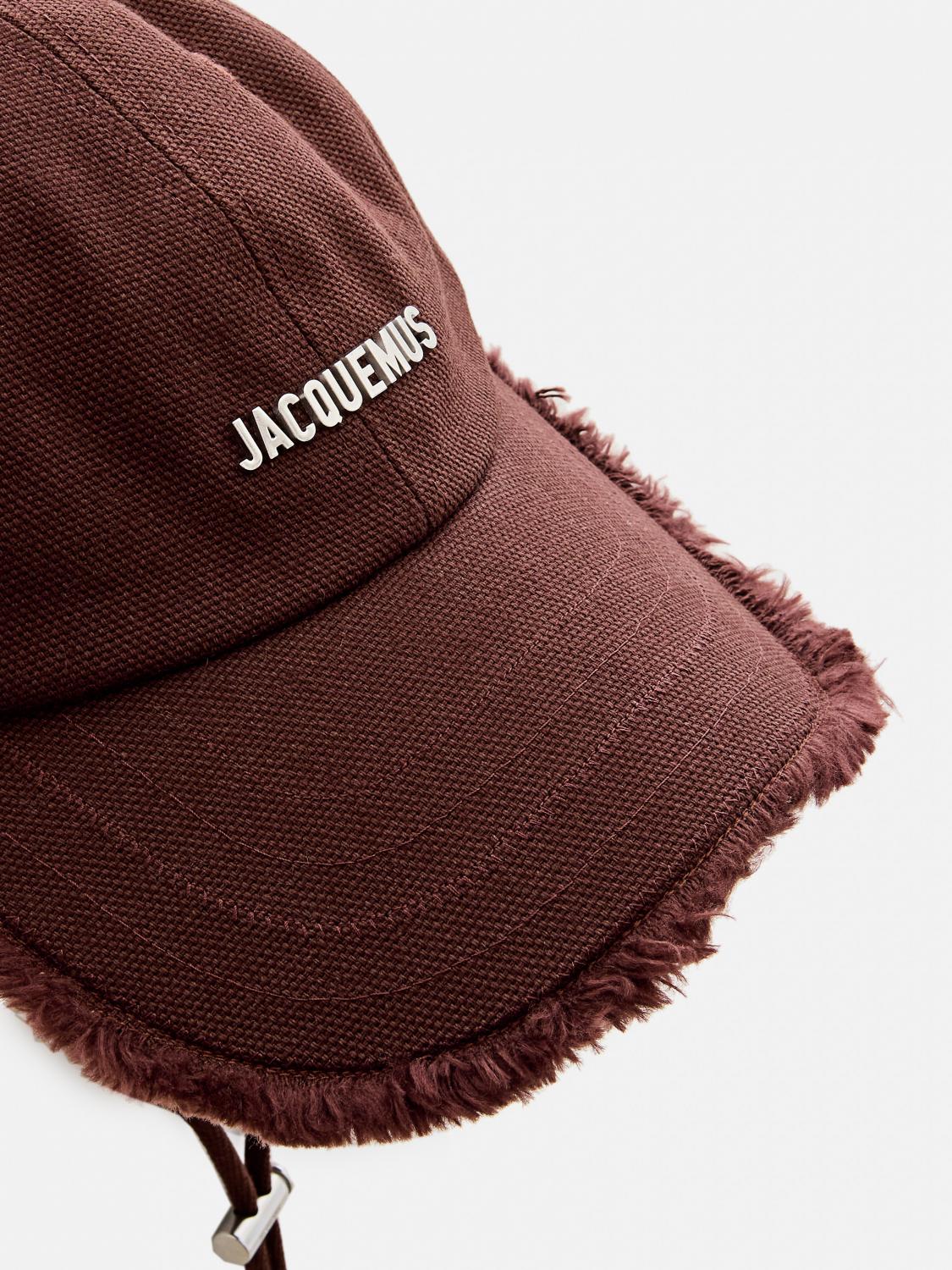 JACQUEMUS HAT: Hat woman Jacquemus, Brown - Img 2
